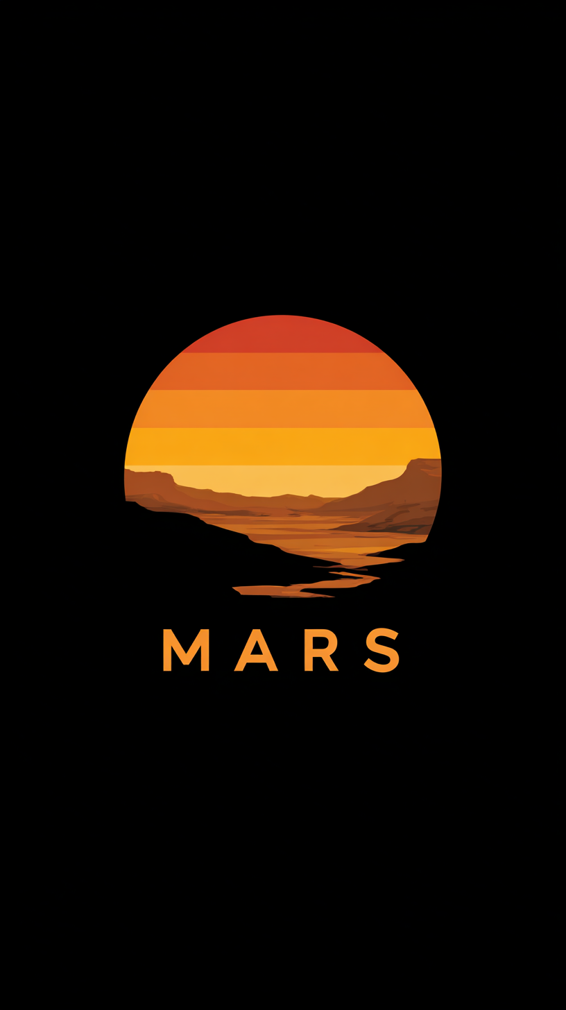 fond d'écran Mars iphone 8 gratuit