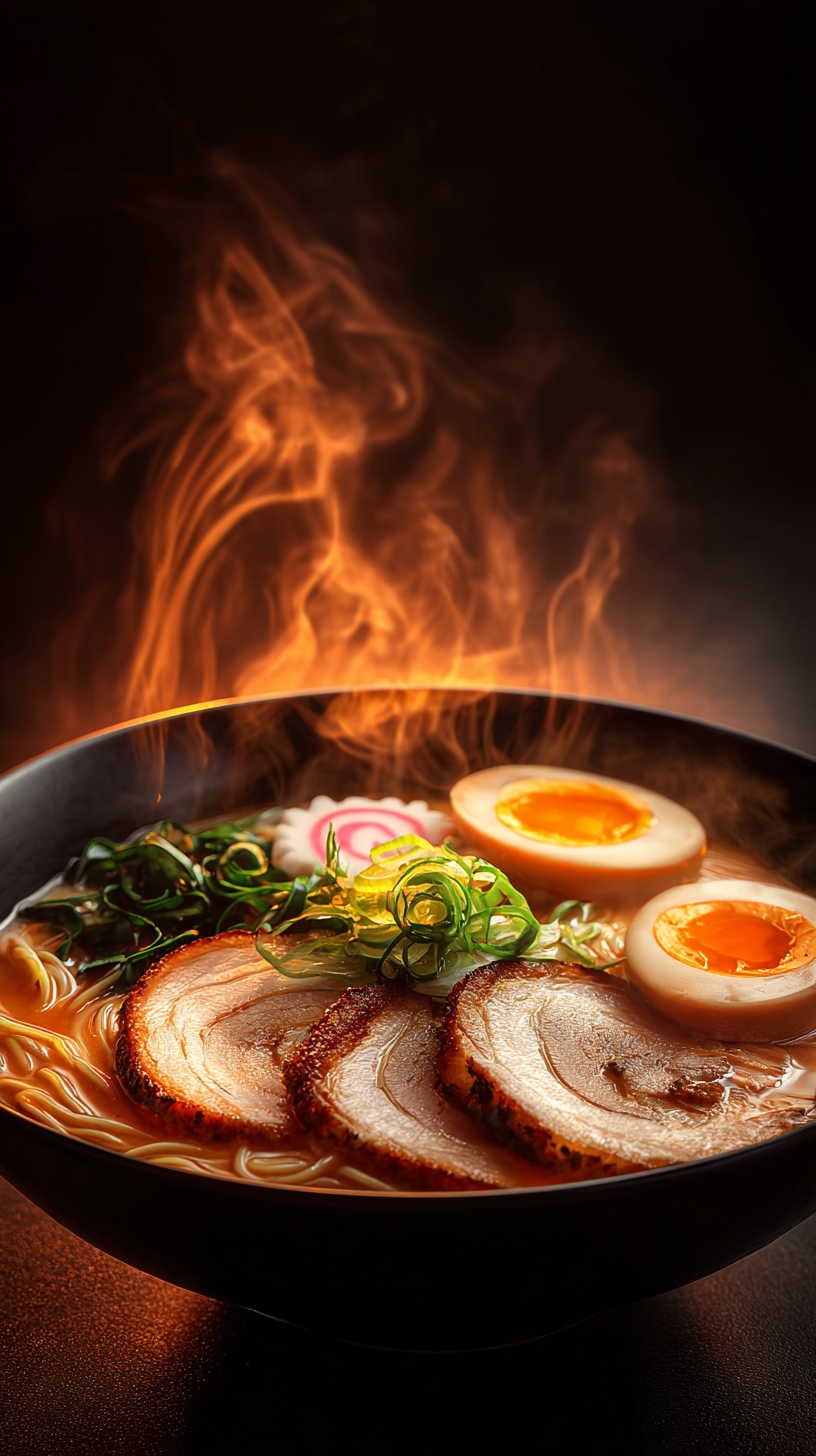 fond d'écran Rāmen iphone 15 4k télécharger gratuit