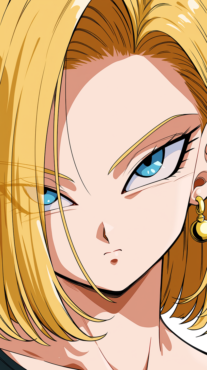 fond d'écran Android 18 téléphone samsung gratuit