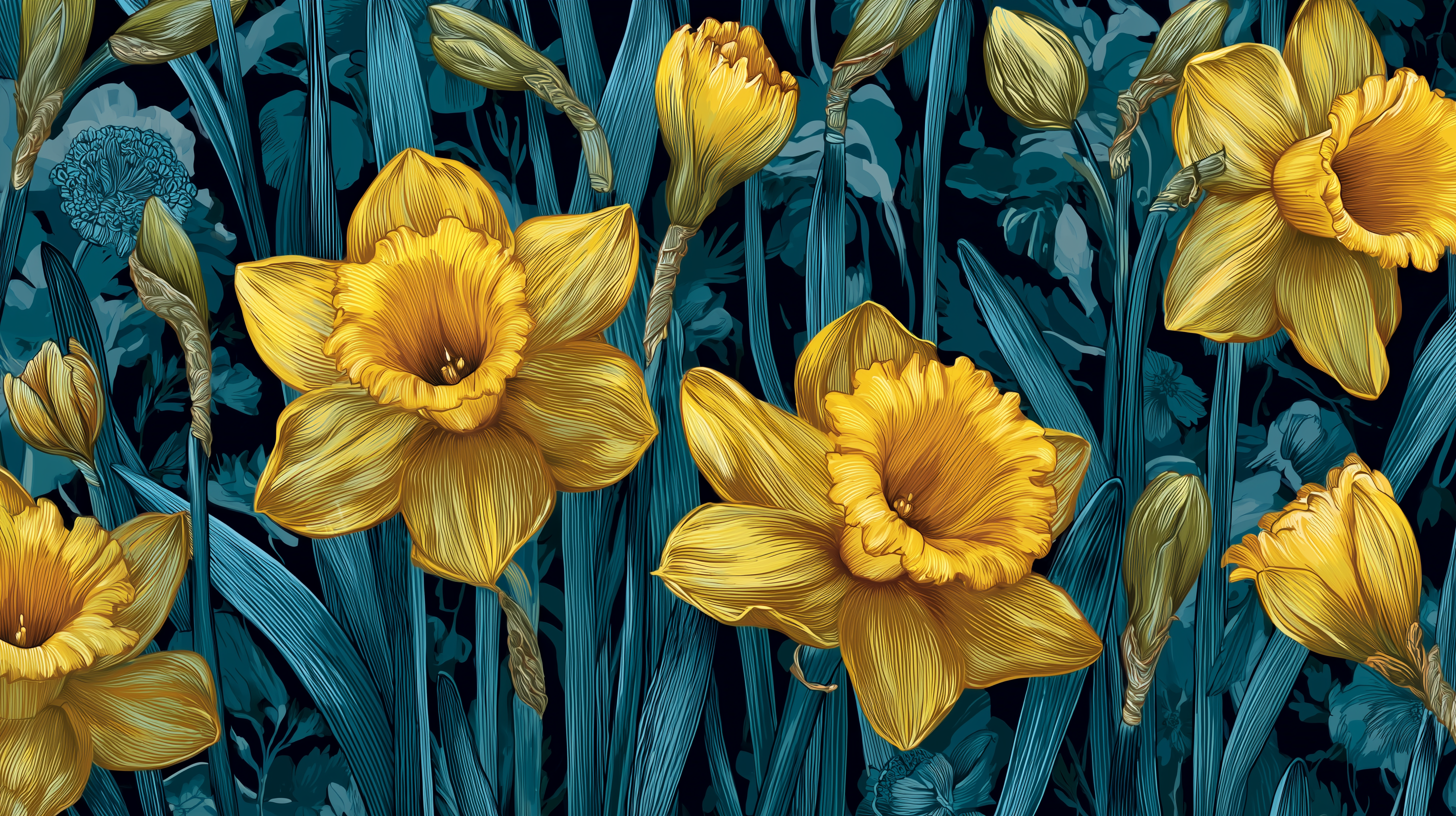 fond d'écran Narcissus tazetta hp 4k téléchargement gratuit