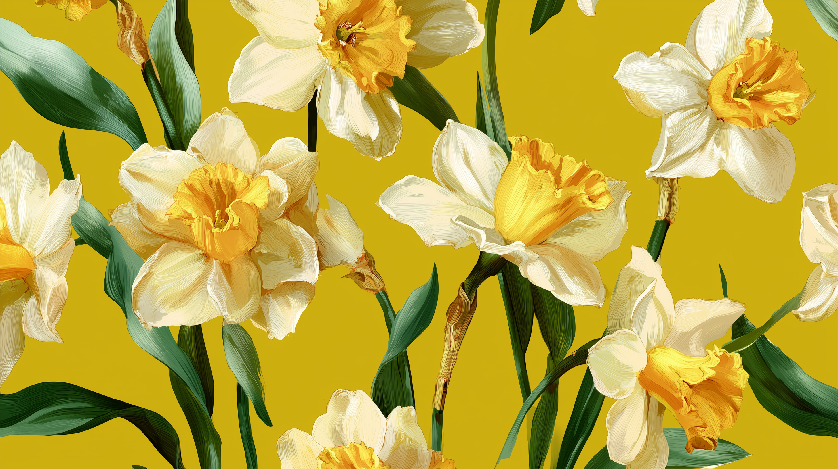 fond d'écran Narcissus tazetta pc 2560x1440 téléchargement gratuit
