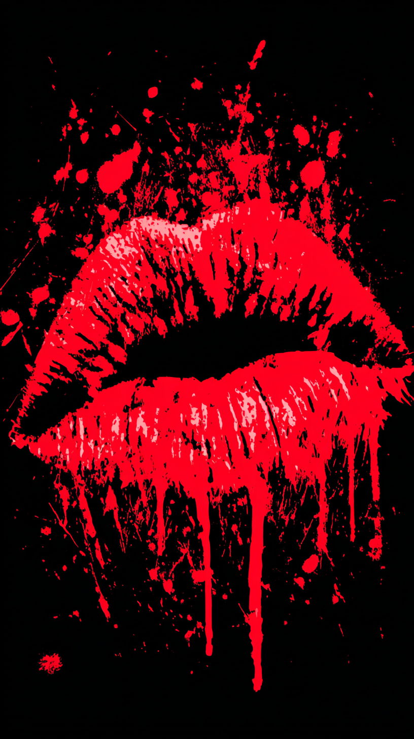 fond d'écran marques de baiser iphone 15 gratuit