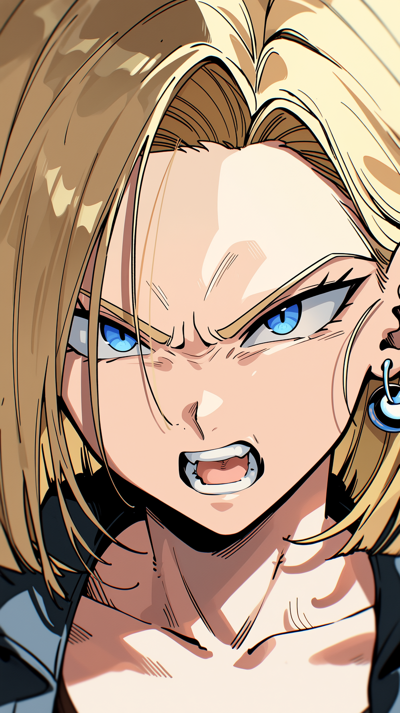fond d'écran Android 18 téléphone Google télécharger gratuit