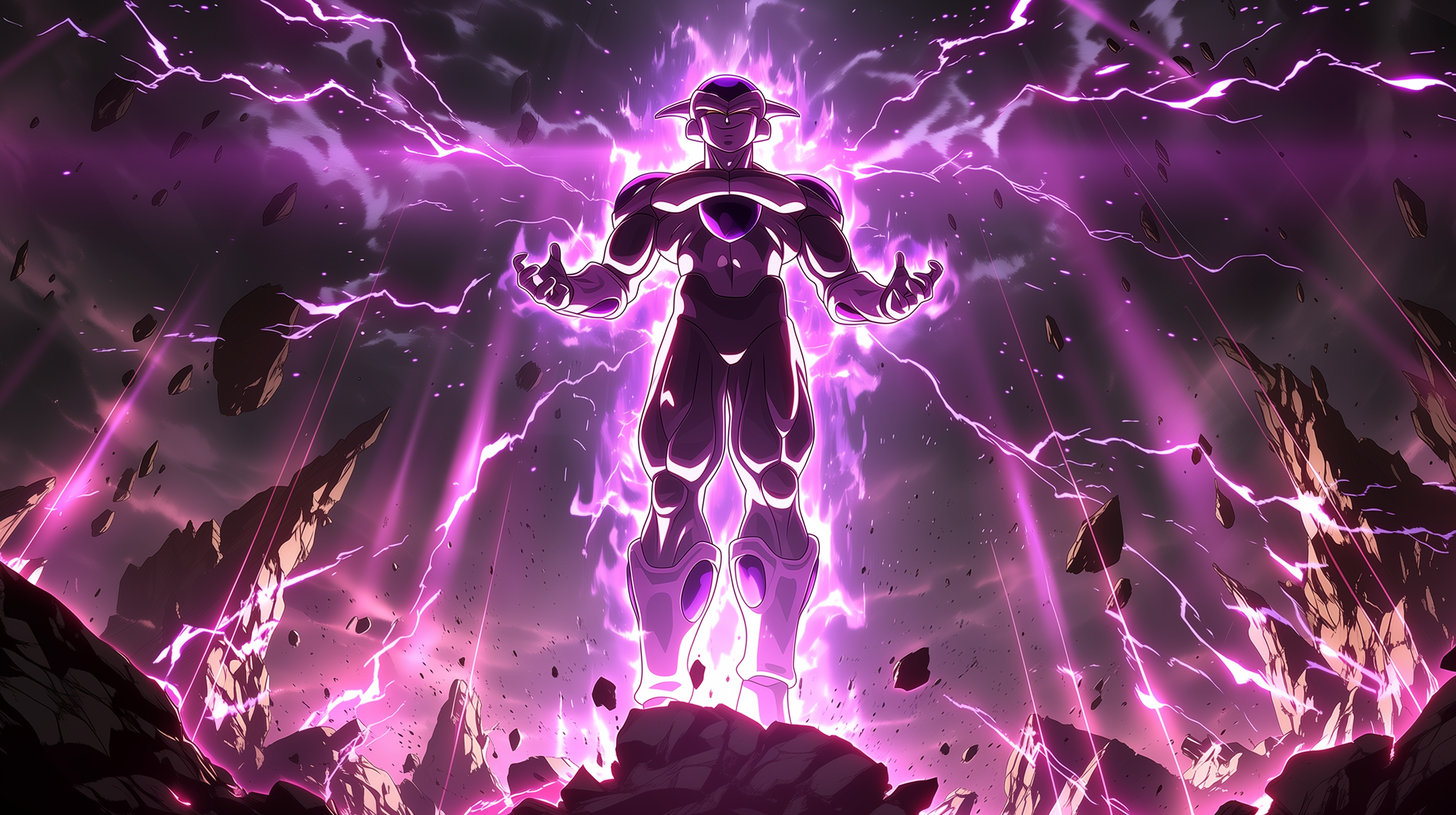 fond d'écran Frieza mac 4k téléchargement gratuit