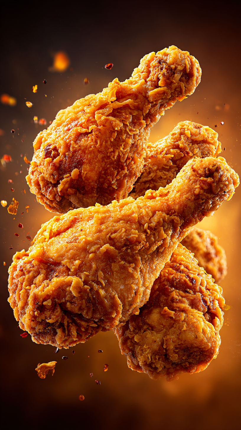 fond d'écran Poulet frit 4k iphone télécharger gratuit