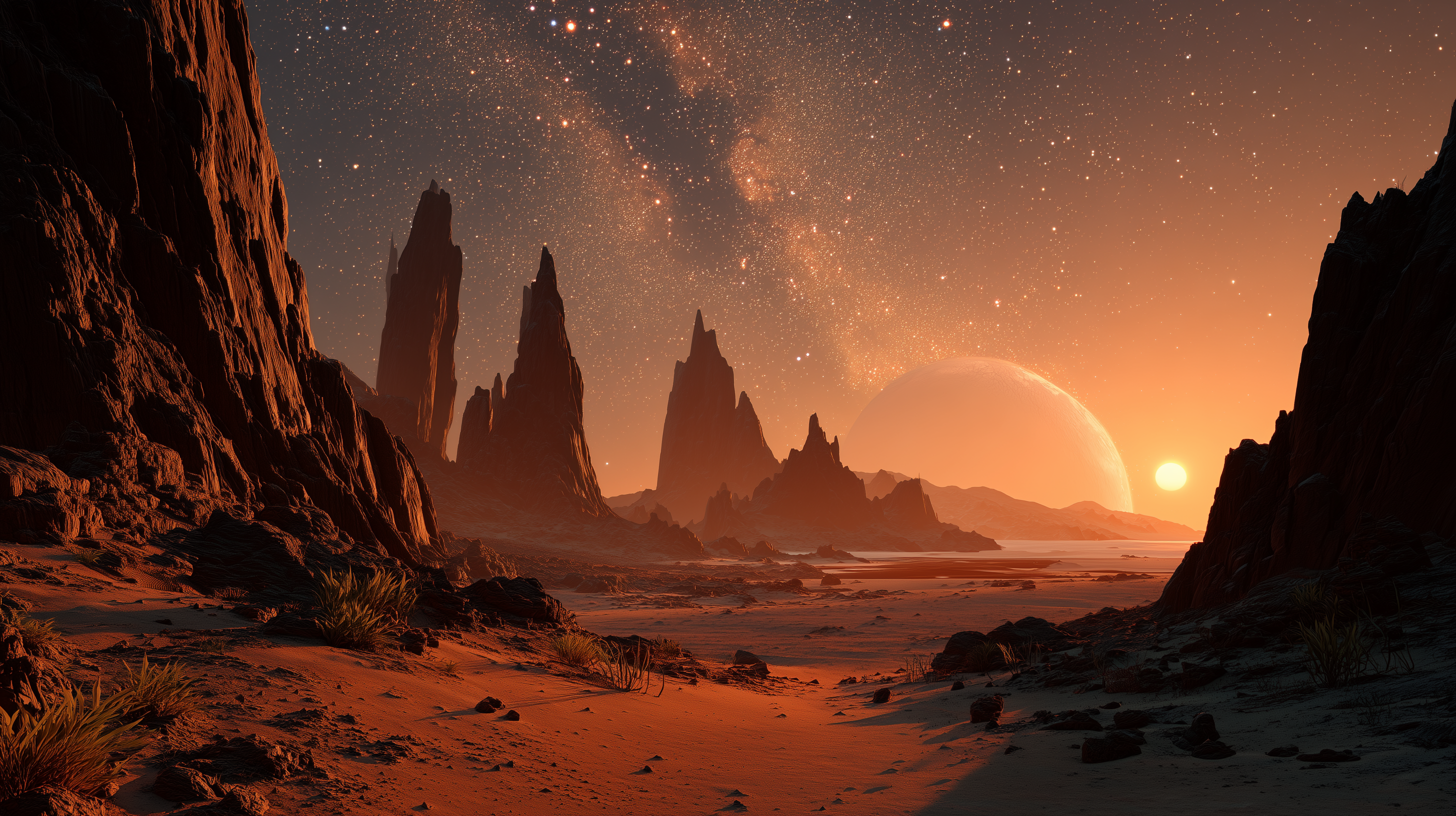 fond d'écran Mars 4k 1920x1080 téléchargement gratuit