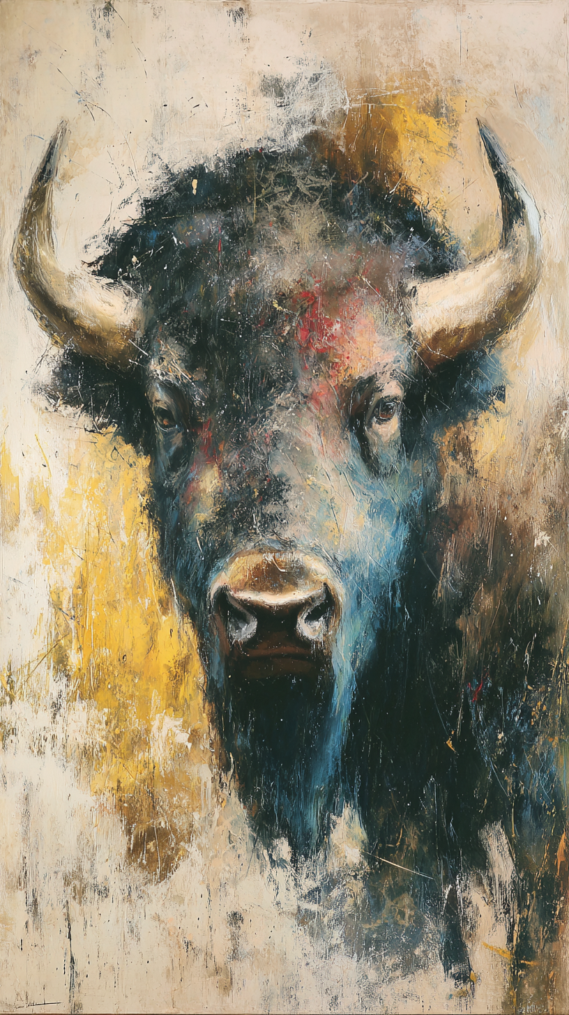 fond d'écran Bison téléphone Asus gratuit