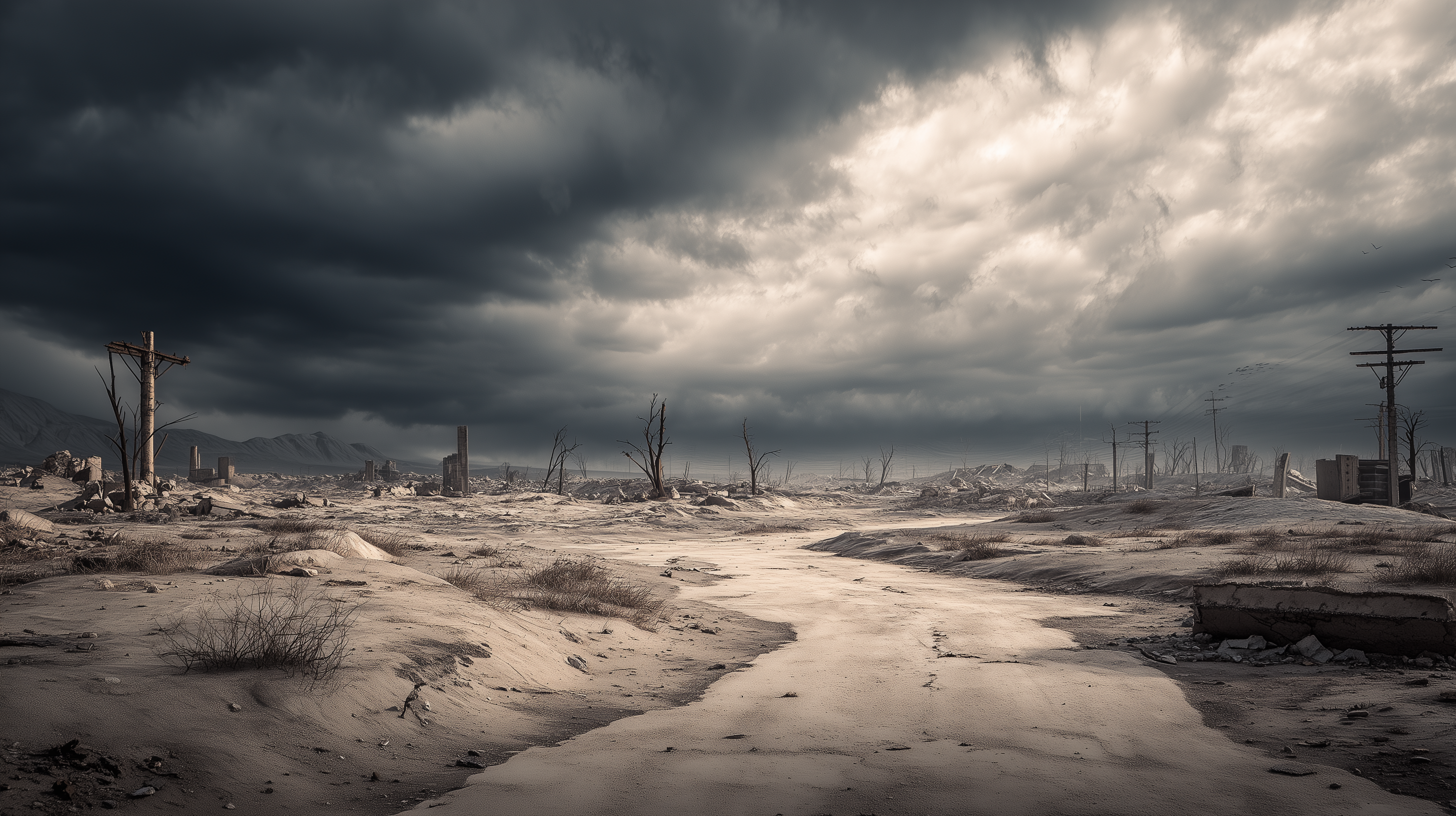 fond d'écran Terre en friche hd 1366x768 téléchargement gratuit