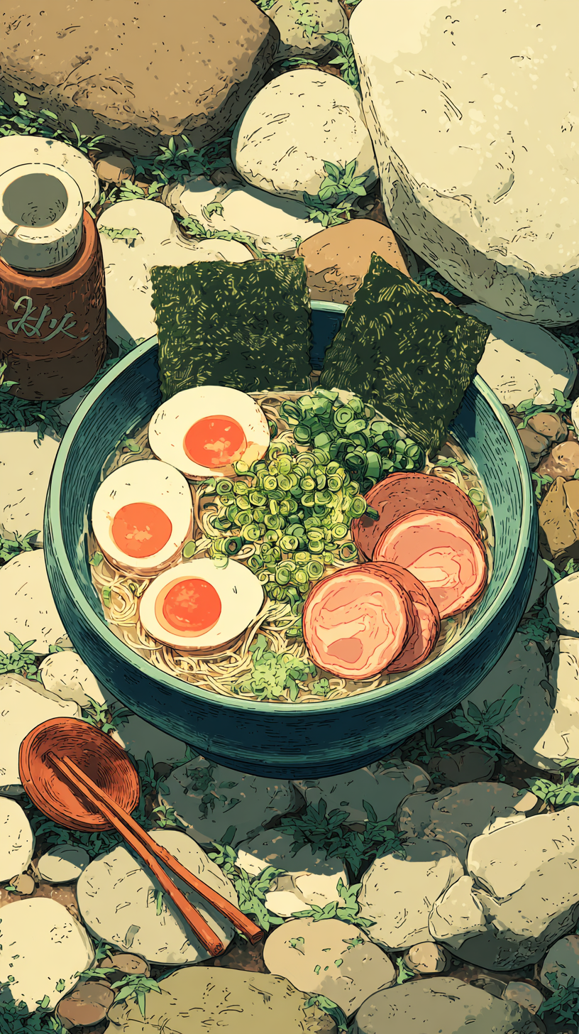 fond d'écran Rāmen sans filigrane pour téléphone portable gratuit