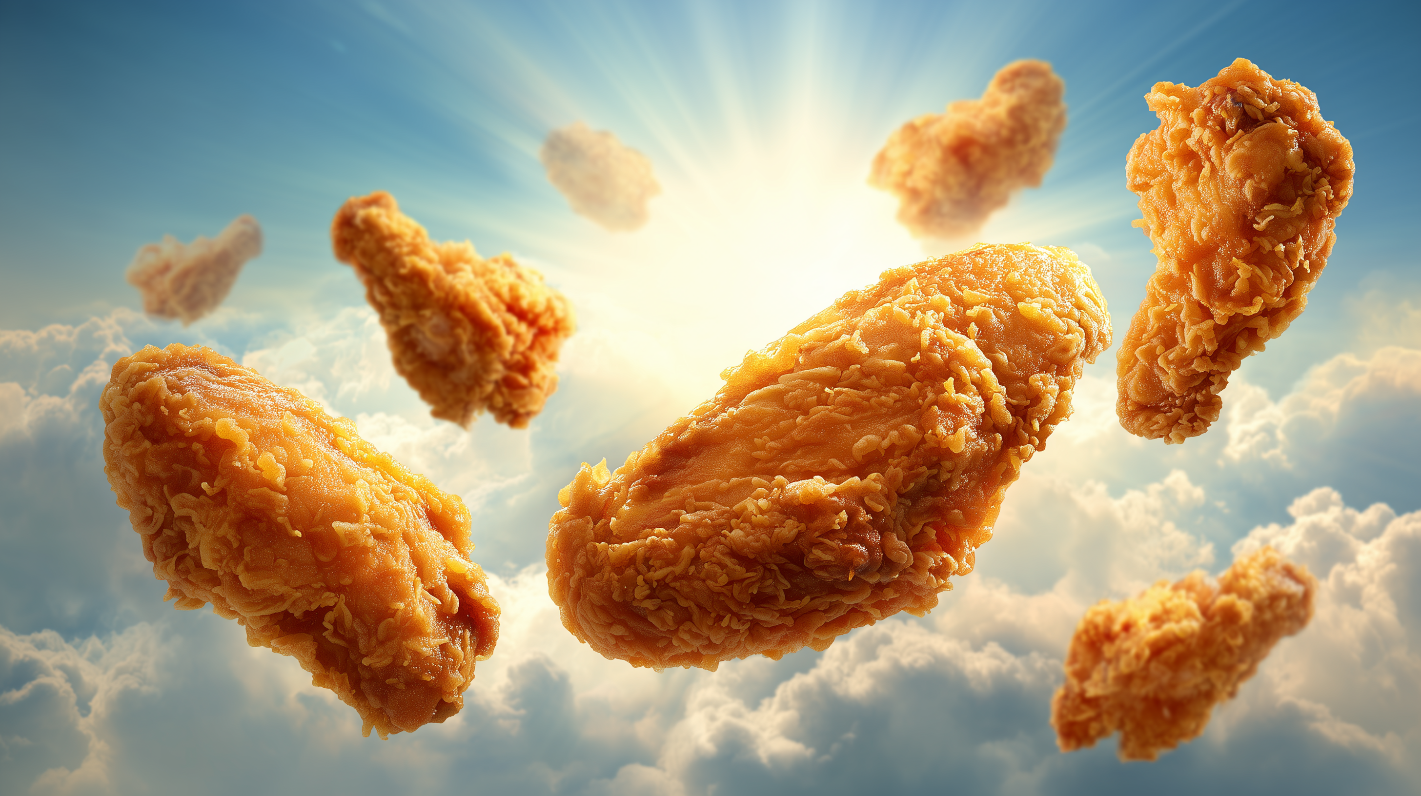 fond d'écran Poulet frit pour mac 4k téléchargement gratuit