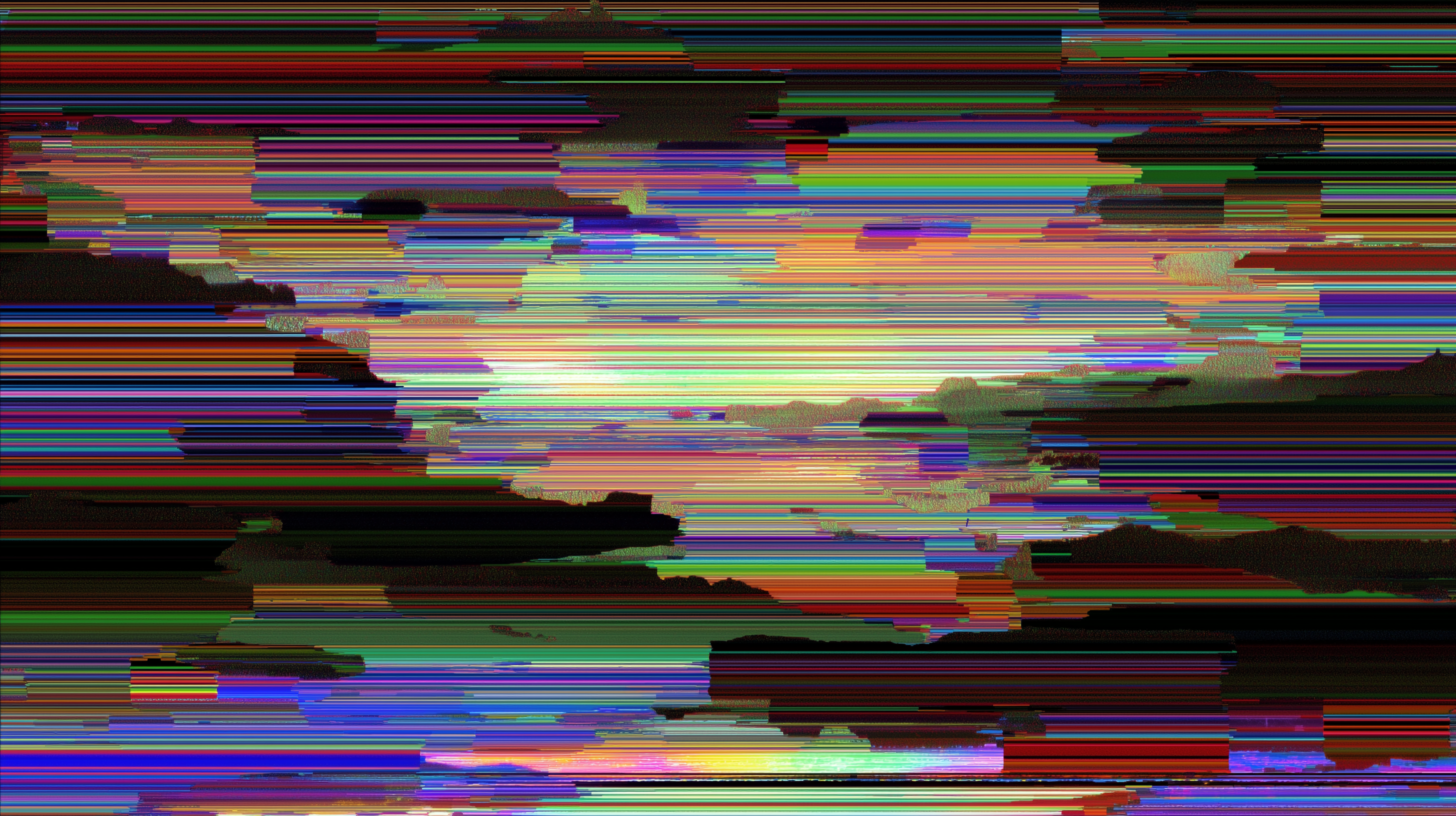 fond d'écran glitch 1920x1080 gratuit téléchargement gratuit