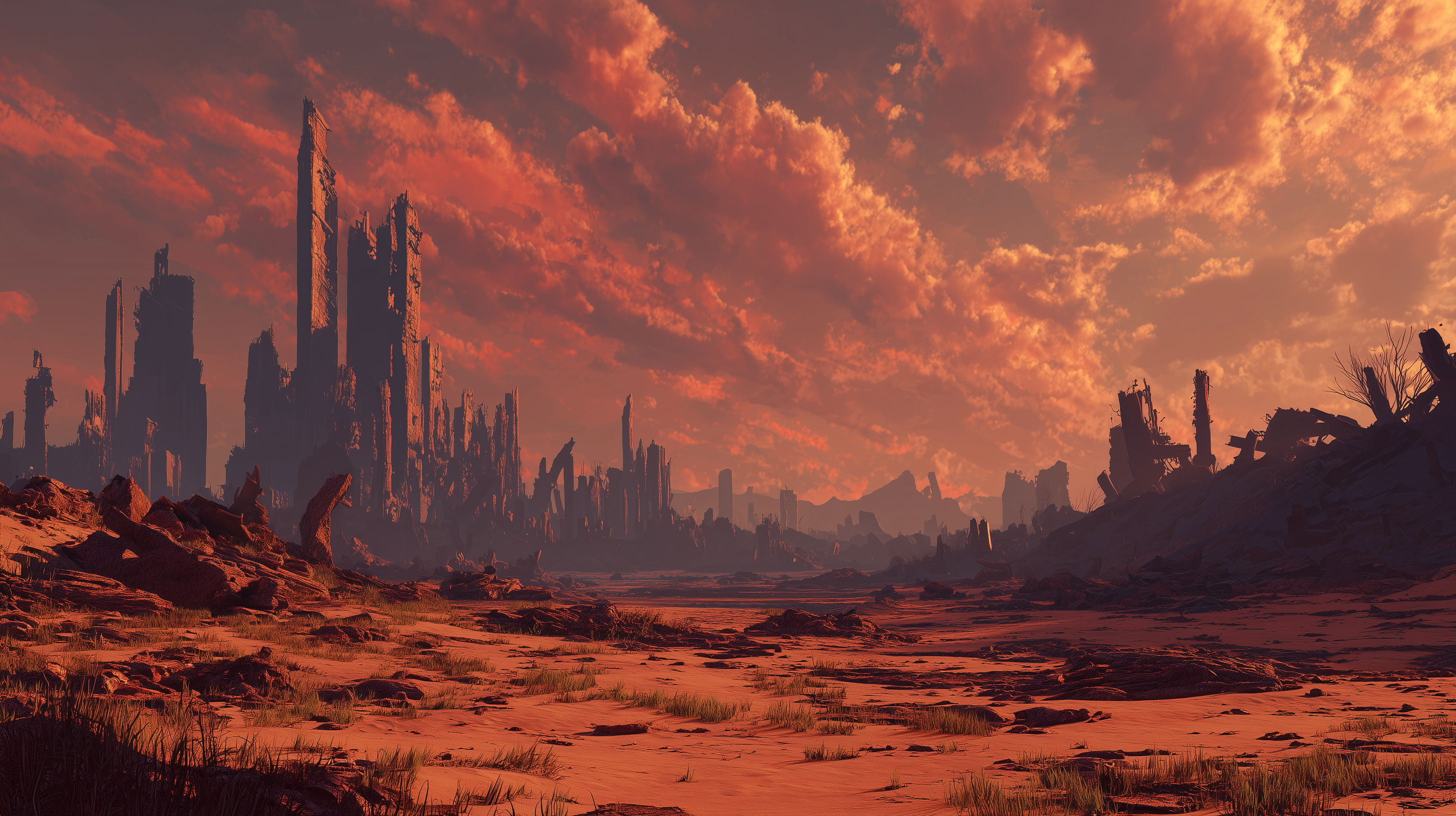 fond d'écran Terre en friche pc windows téléchargement gratuit