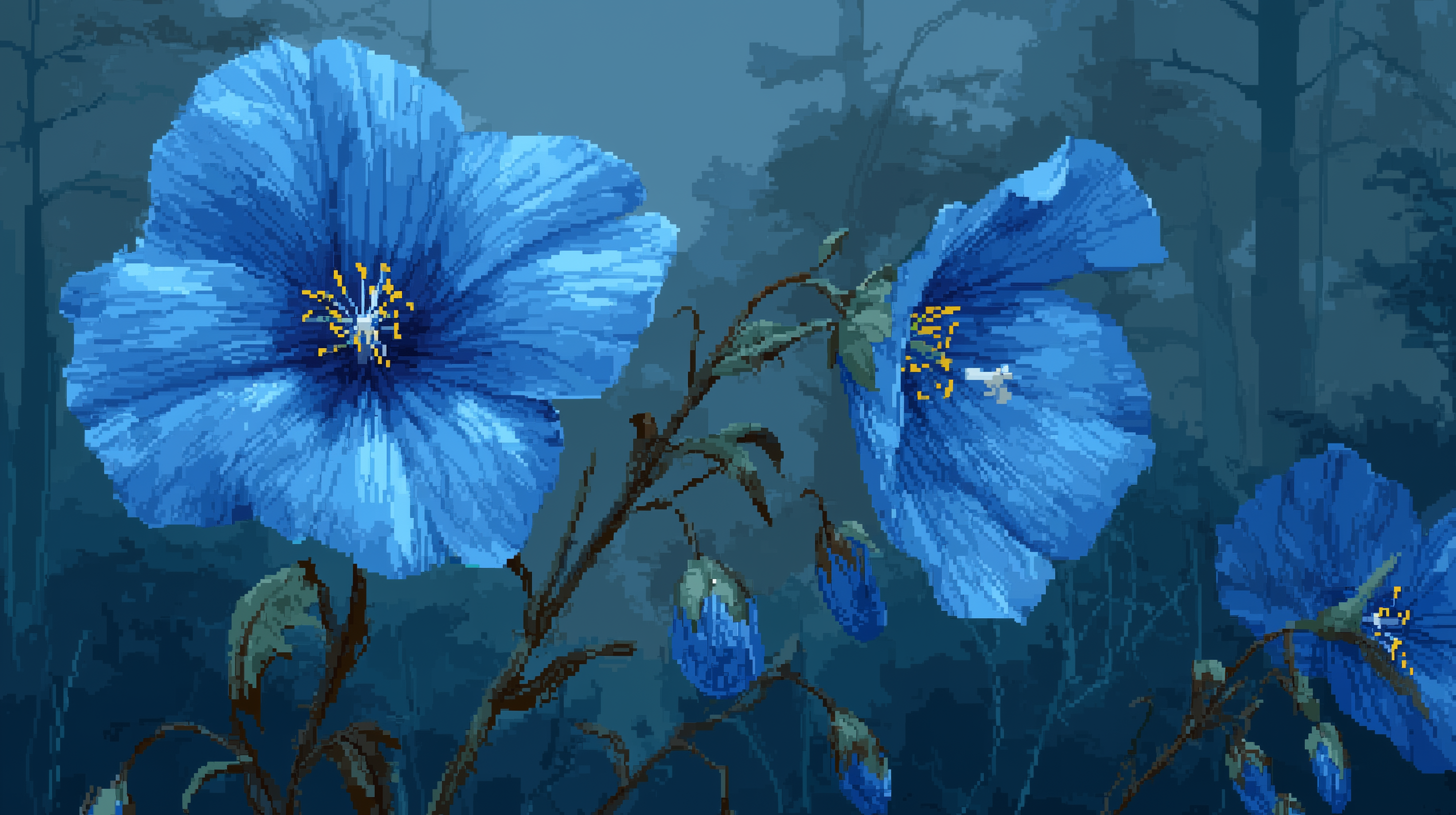 fond d'écran Linum lewisii 4k windows 10 téléchargement gratuit