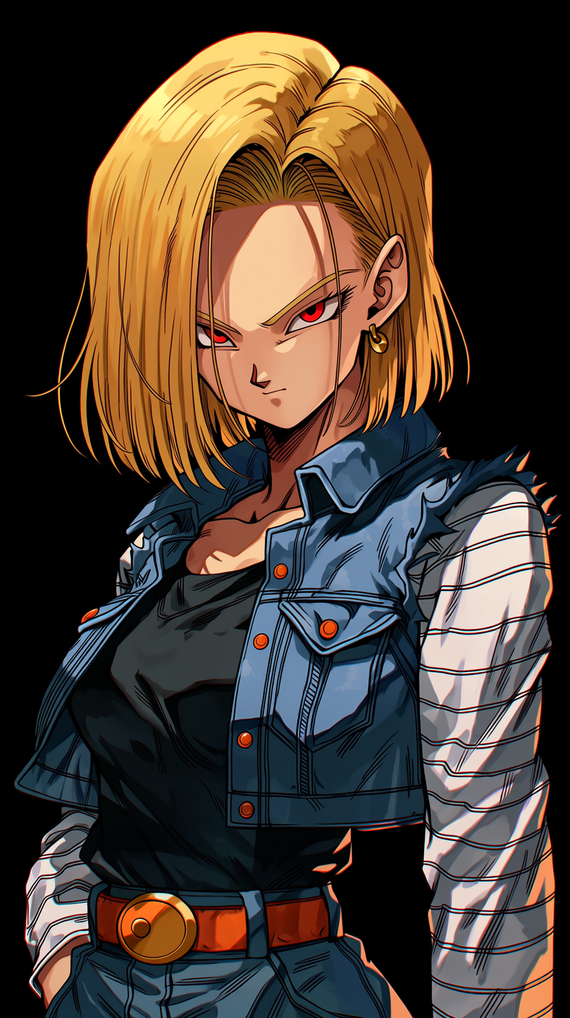 fond d'écran Android 18 téléphone Asus gratuit