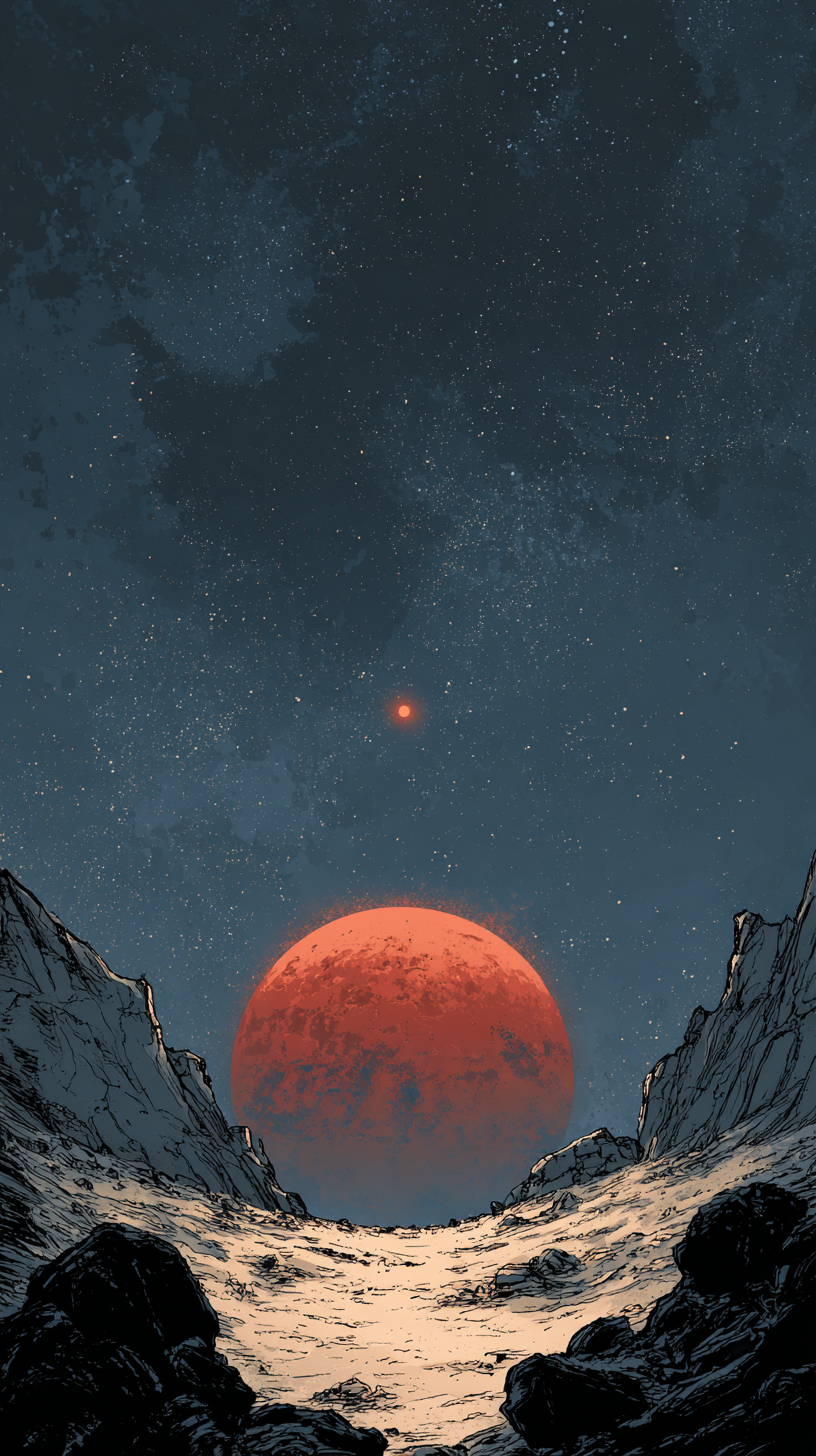 fond d'écran Mars iphone xr gratuit