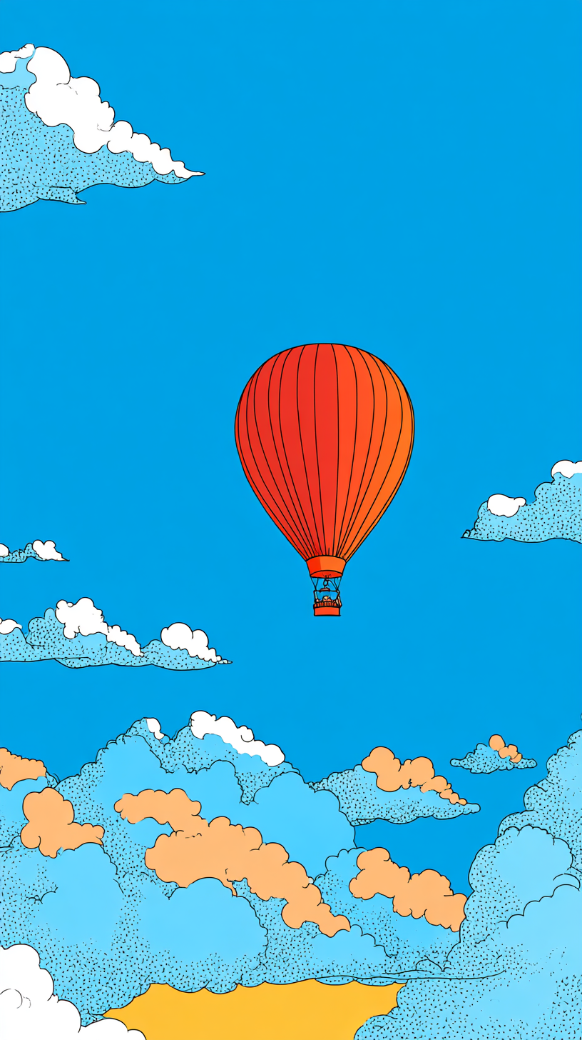 fond d'écran montgolfière téléphone samsung gratuit android