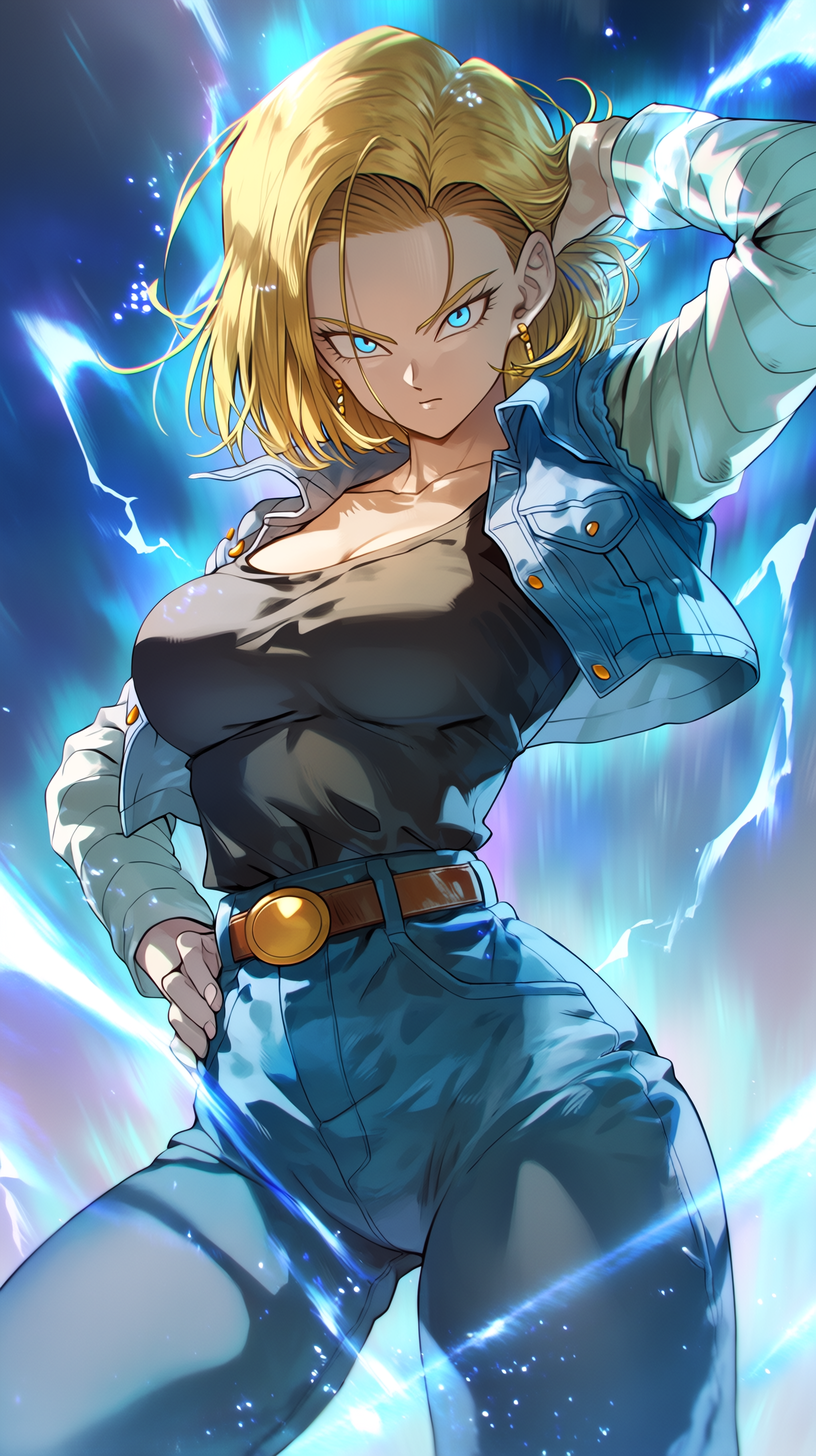 fond d'écran Android 18 iphone gratuit télécharger gratuit