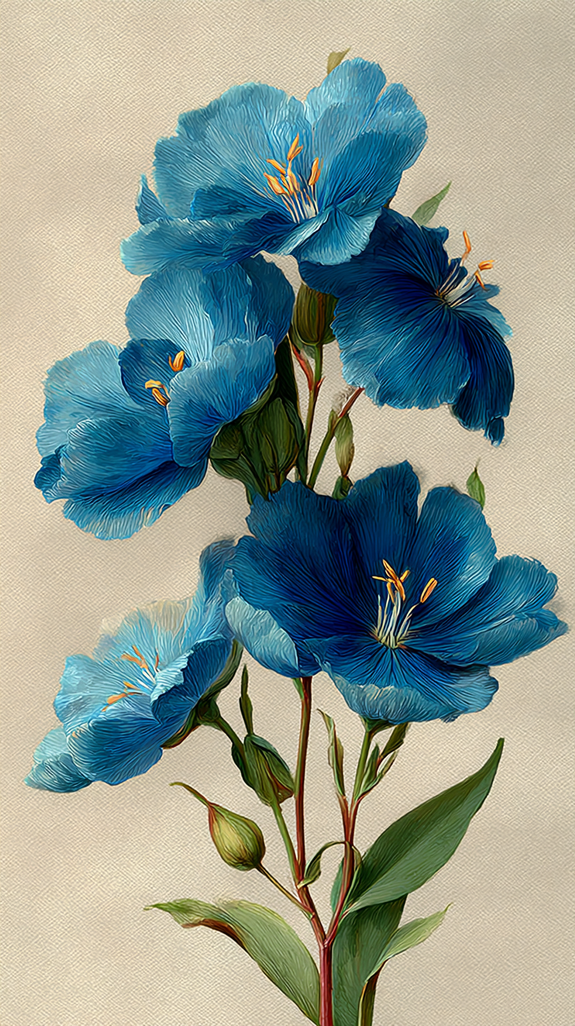 fond d'écran Linum lewisii iphone 7 gratuit