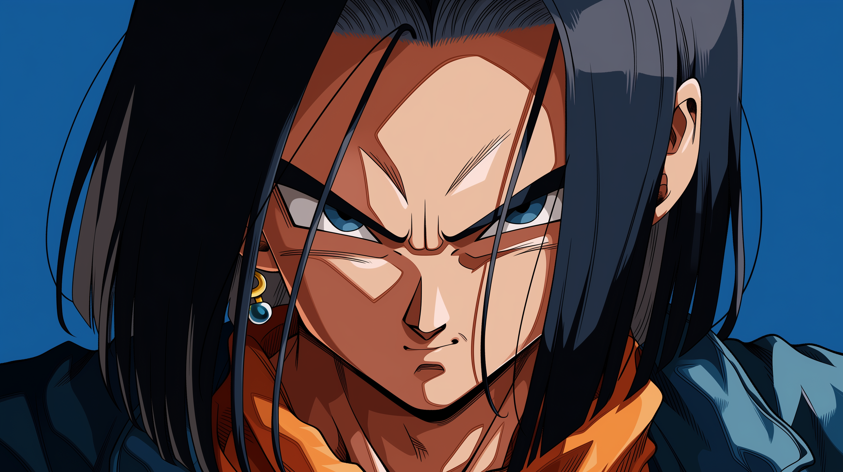 fond d'écran Android 17 pc 4k téléchargement gratuit