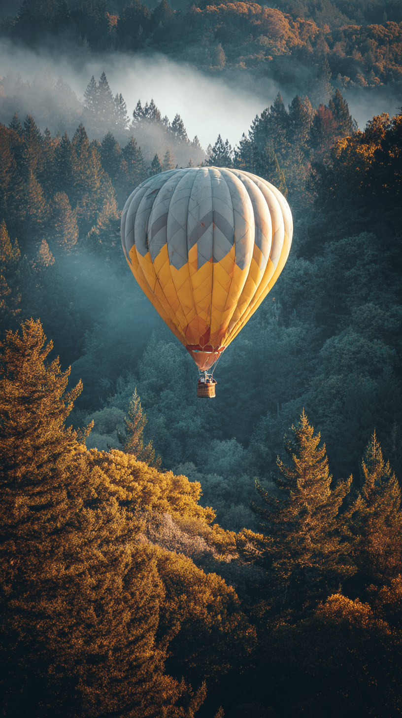 fond d'écran montgolfière iphone 13 télécharger gratuit