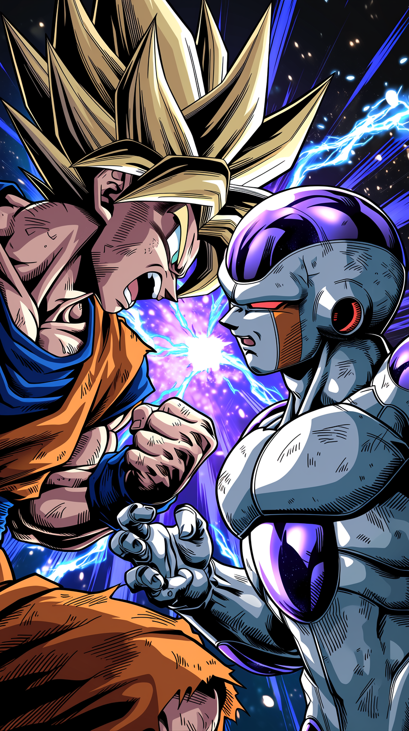 fond d'écran Frieza téléphone samsung gratuit android