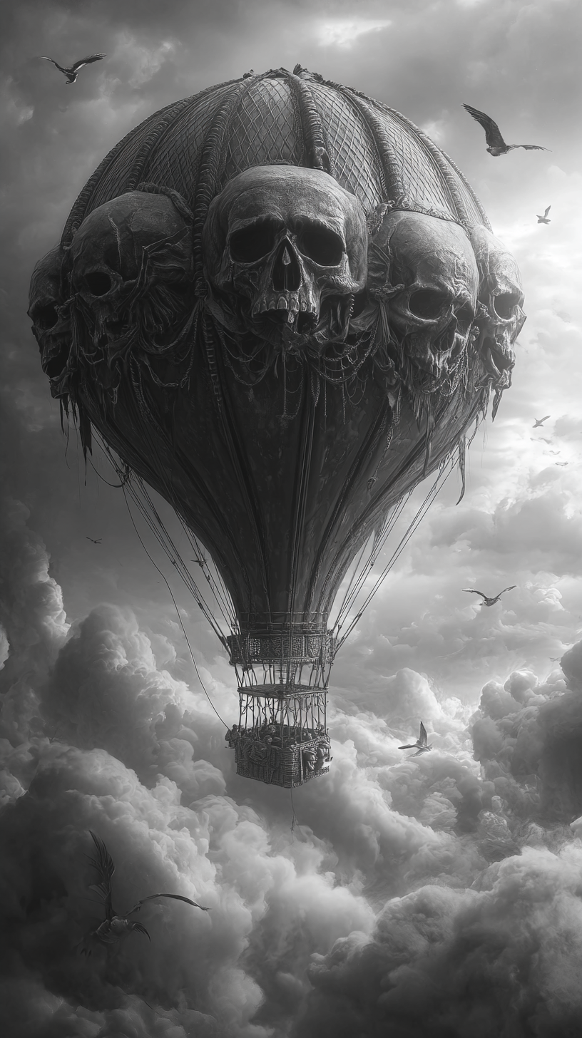 fond d'écran montgolfière iphone 15 4k télécharger gratuit