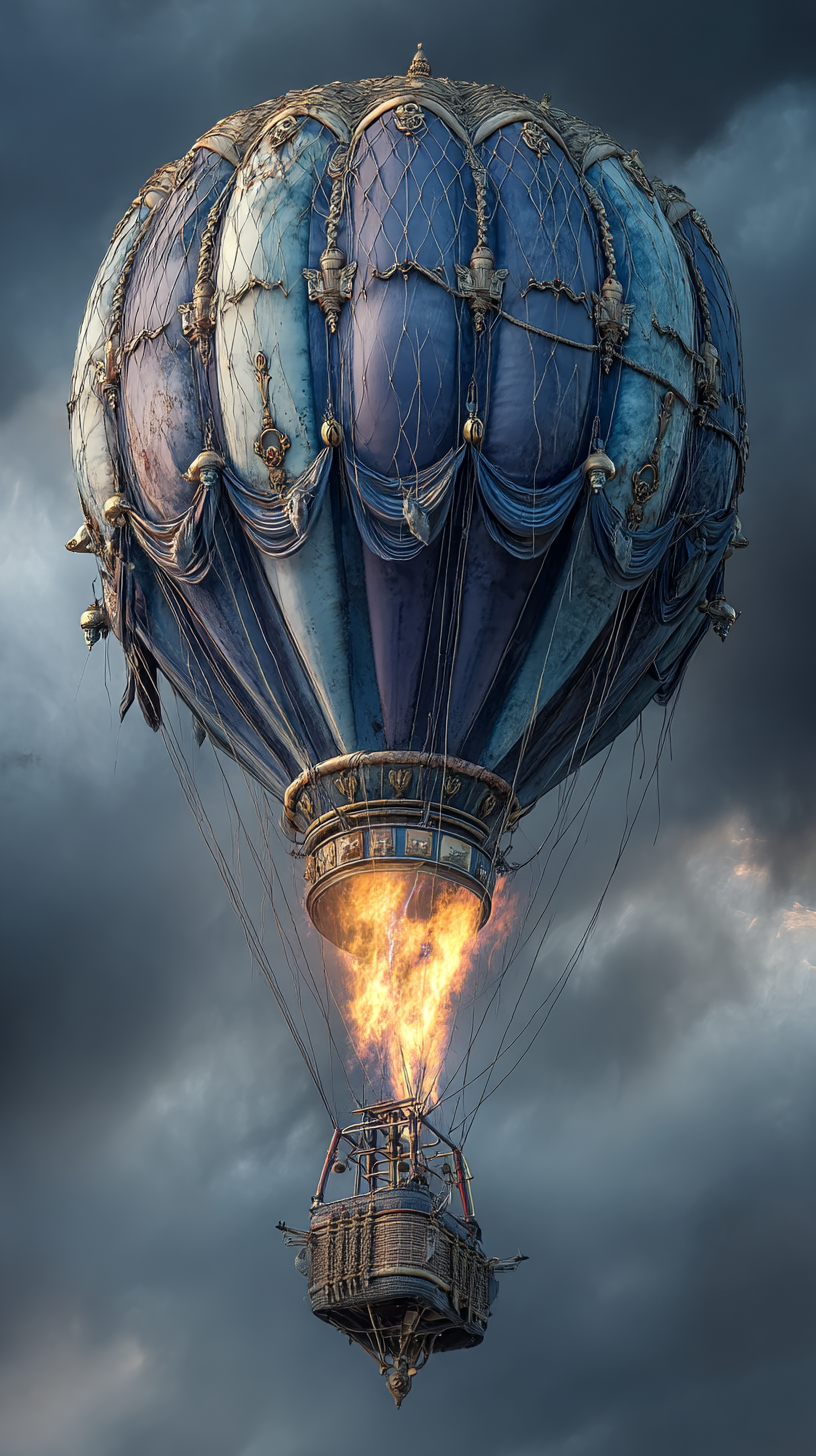 fond d'écran montgolfière iphone 15 pro max 4k télécharger gratuit