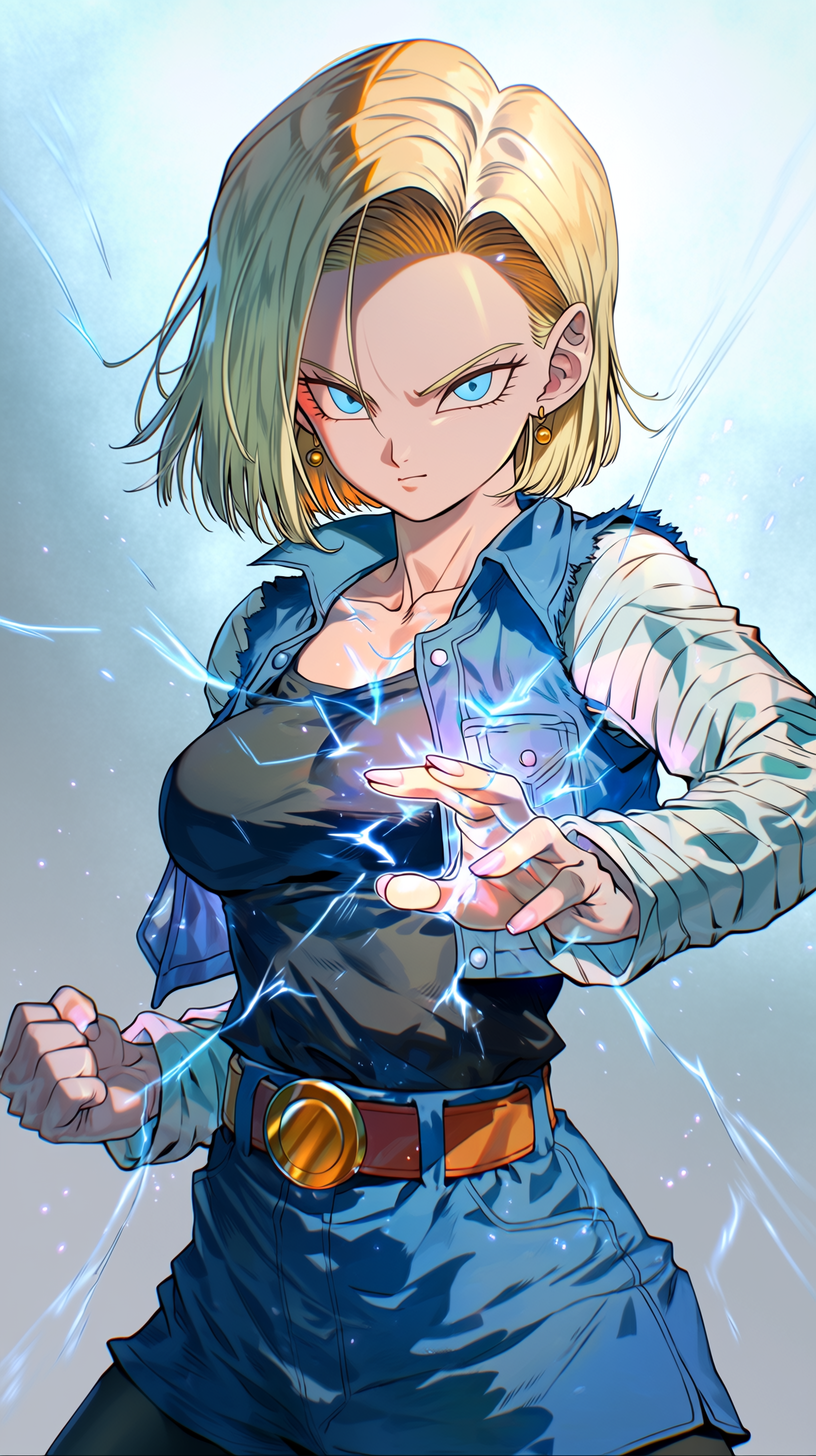 fond d'écran Android 18 iphone 17 air gratuit