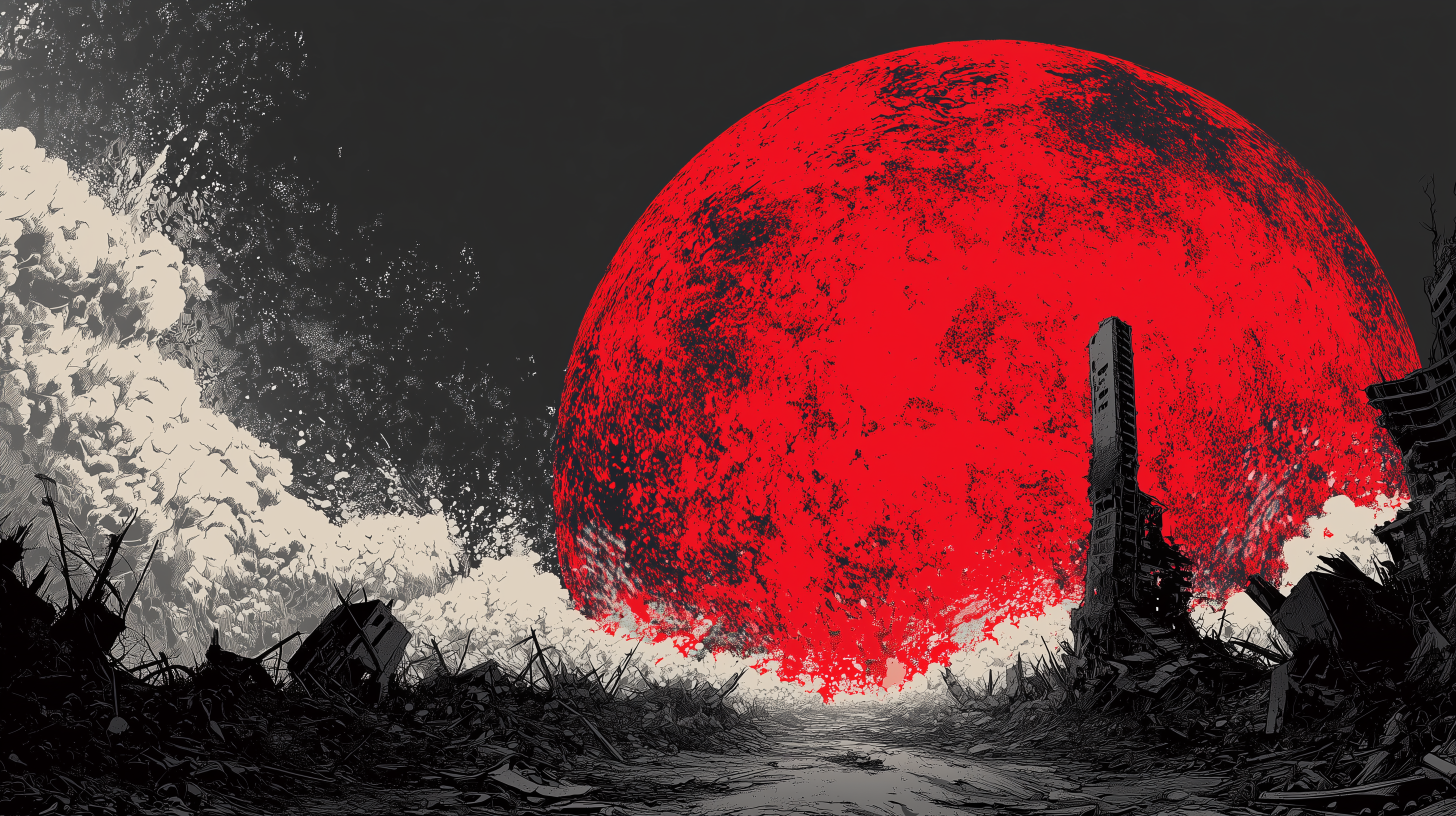 fond d'écran Apocalypse 4k pc téléchargement gratuit