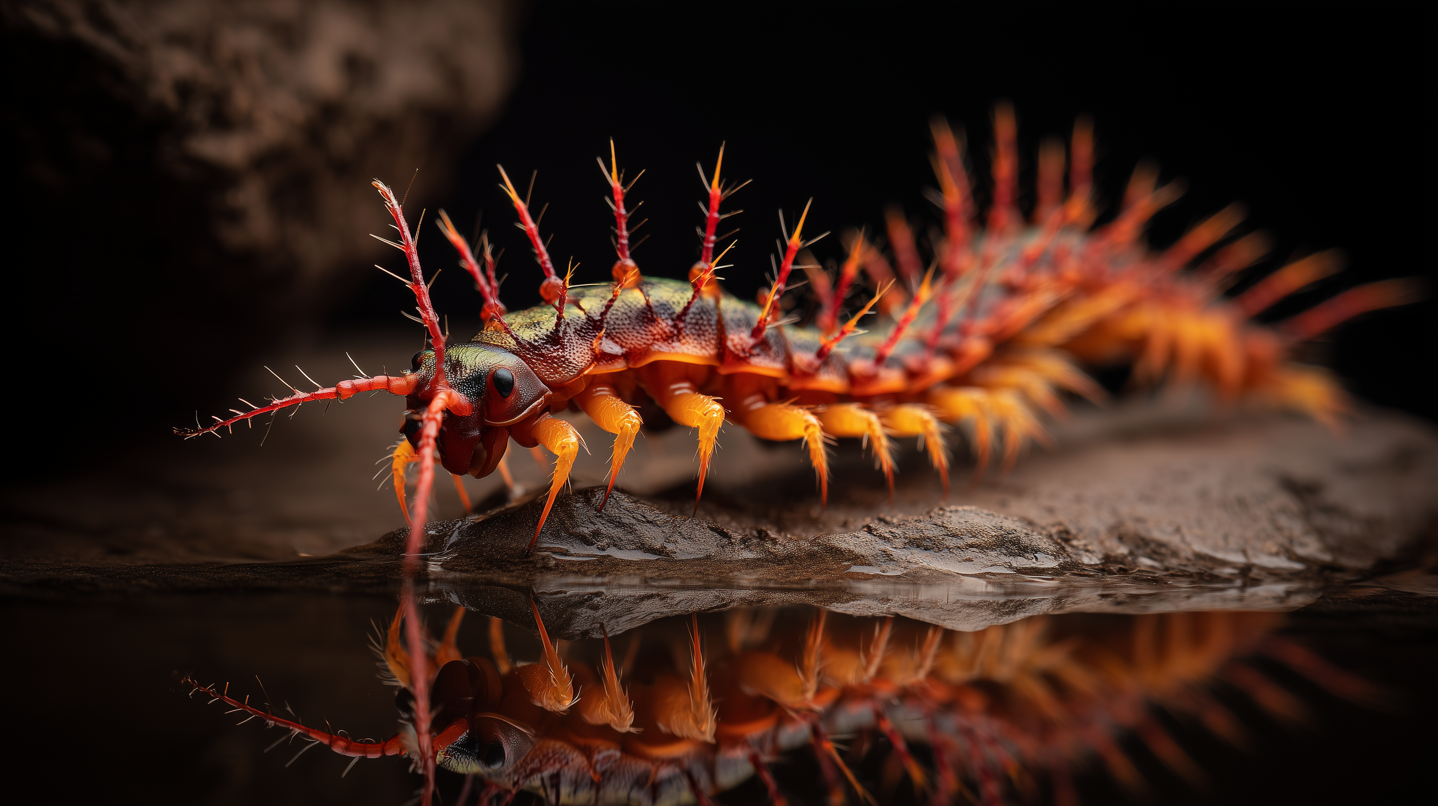 fond d'écran Chilopoda ultra hd 3840x2160 téléchargement gratuit