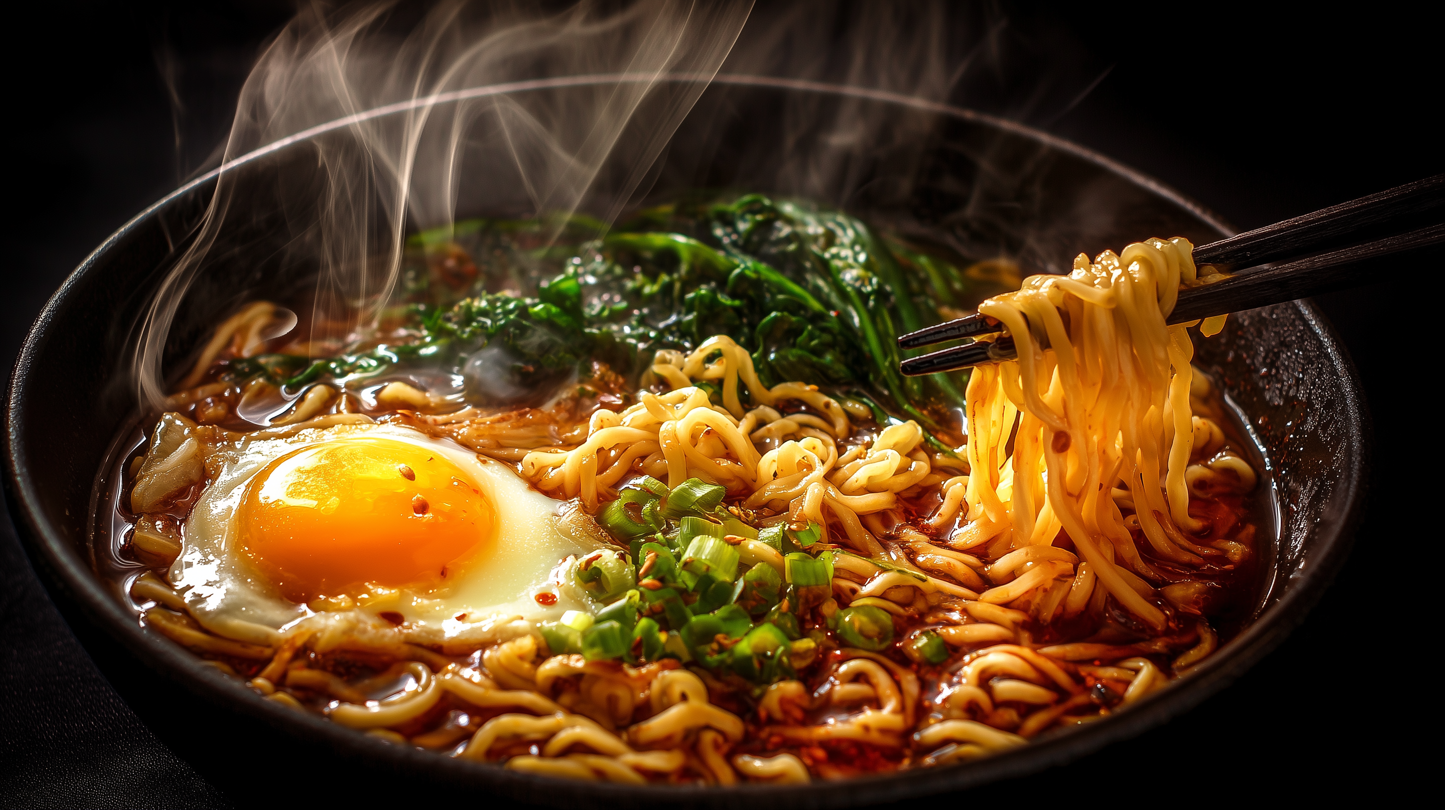 fond d'écran Rāmen hp 4k téléchargement gratuit