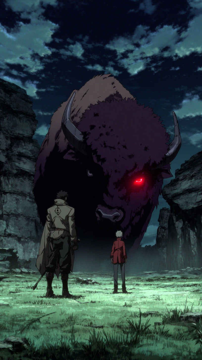 fond d'écran Bison téléphone Realme gratuit