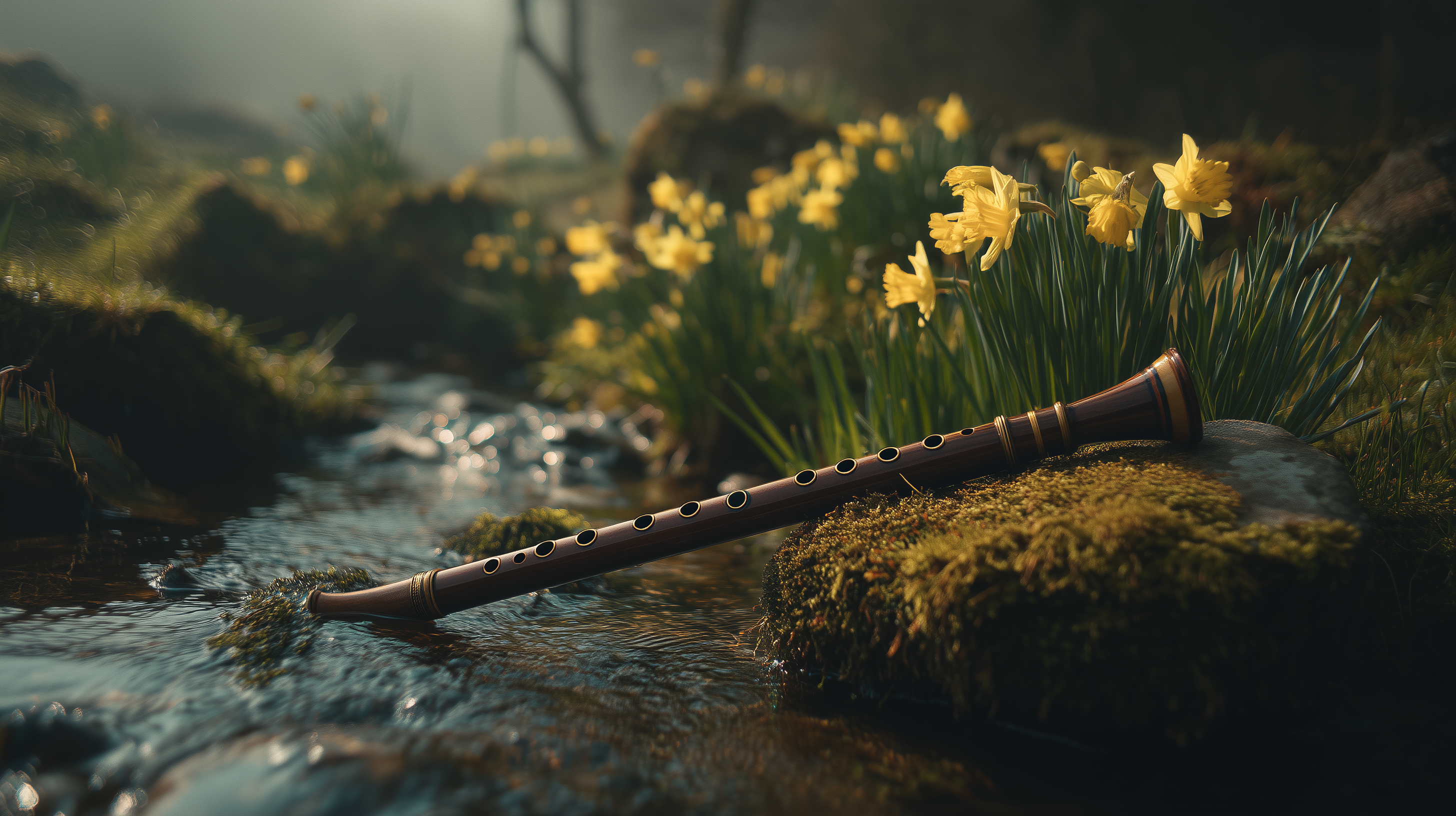 fond d'écran Narcissus tazetta 16:9 téléchargement gratuit