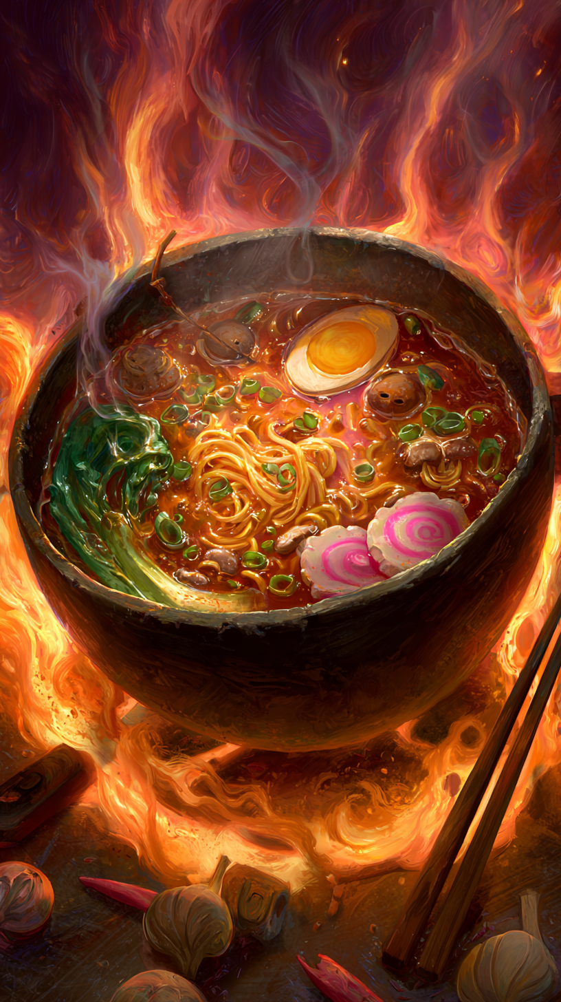 fond d'écran Rāmen iphone 8 gratuit