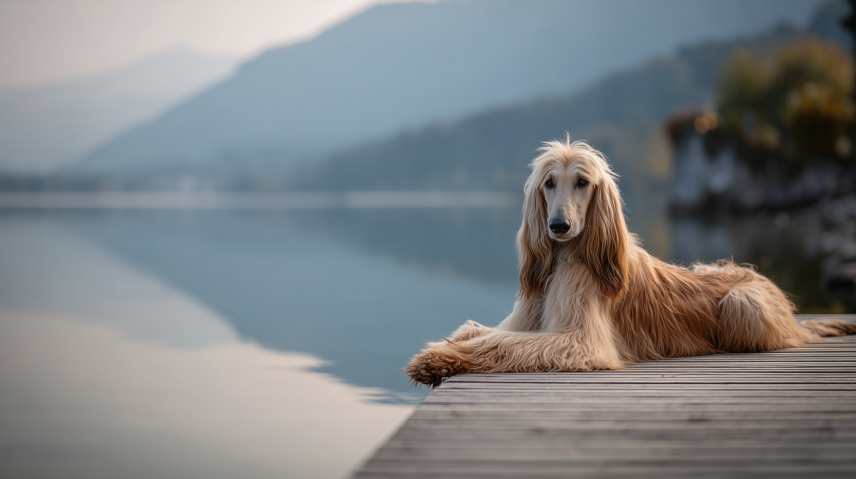 fond d'écran Lévrier afghan mac os téléchargement gratuit