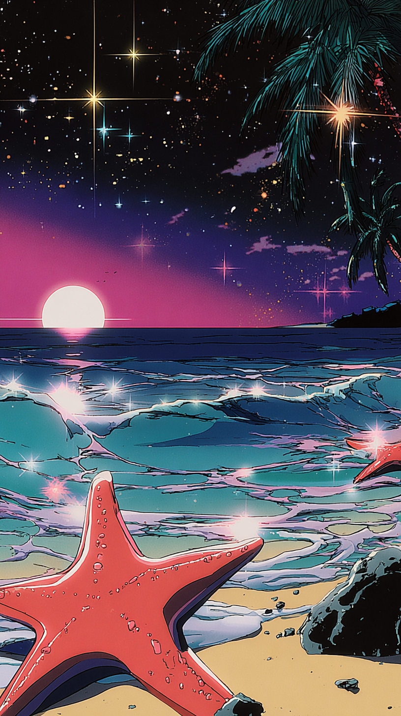 fond d'écran Étoile de mer téléphone OnePlus télécharger gratuit