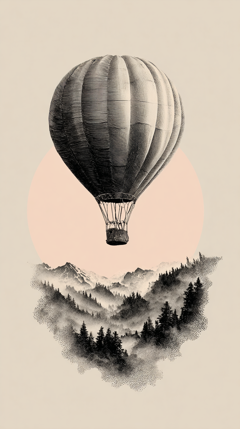 fond d'écran montgolfière iphone xr télécharger gratuit