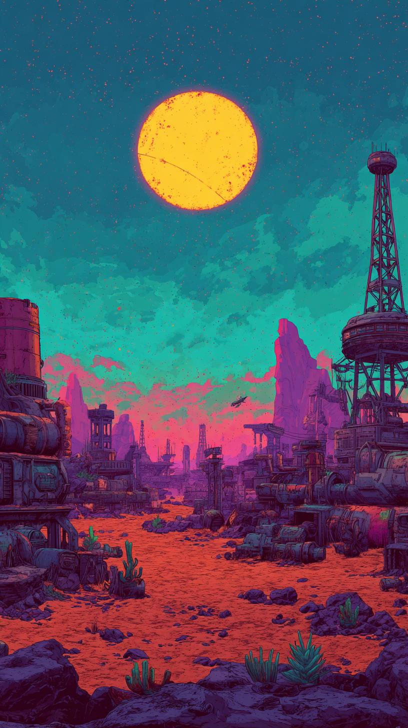 fond d'écran Terre en friche téléphone Xiaomi gratuit