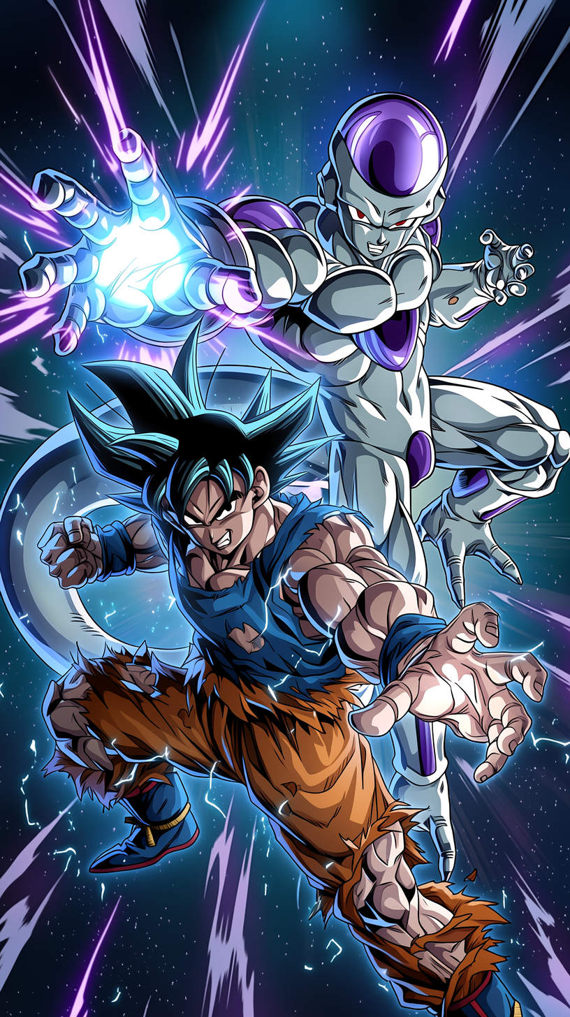 fond d'écran Frieza iphone x gratuit