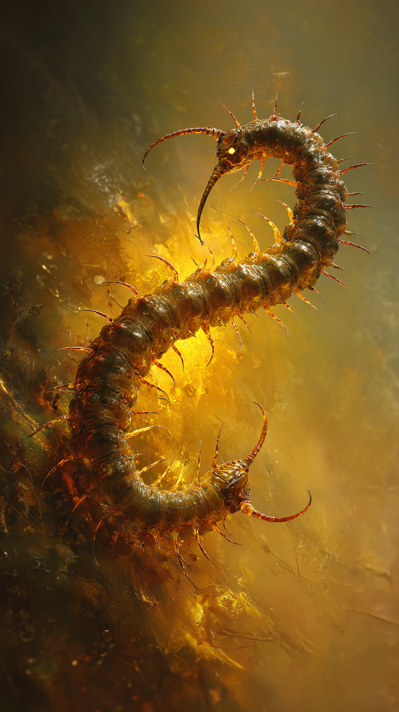 fond d'écran Chilopoda iphone 16 pro max télécharger gratuit