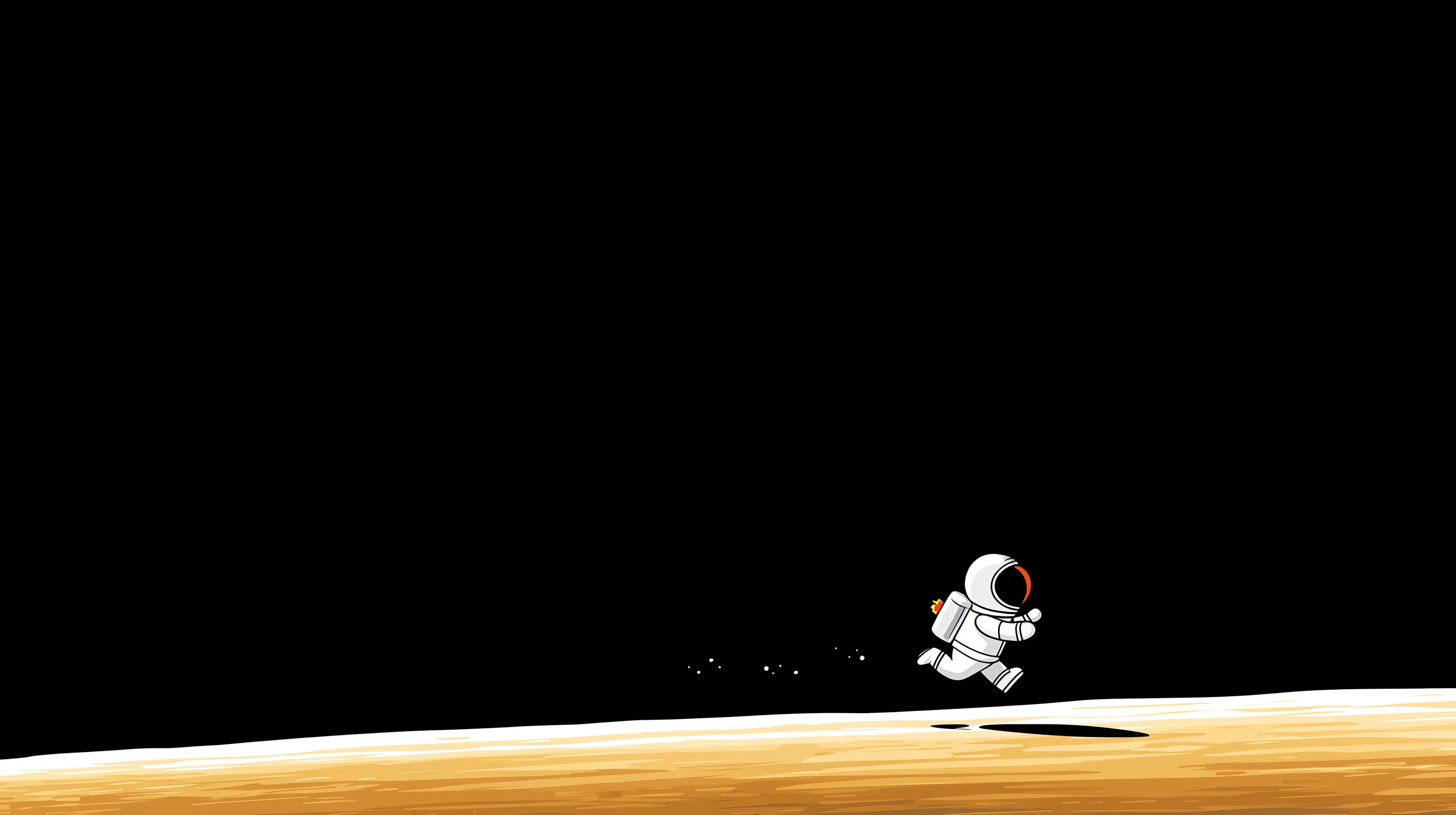 Sfondo per PC con astronauti aggiornato, risoluzione 4K Ultra HD, download gratuito.