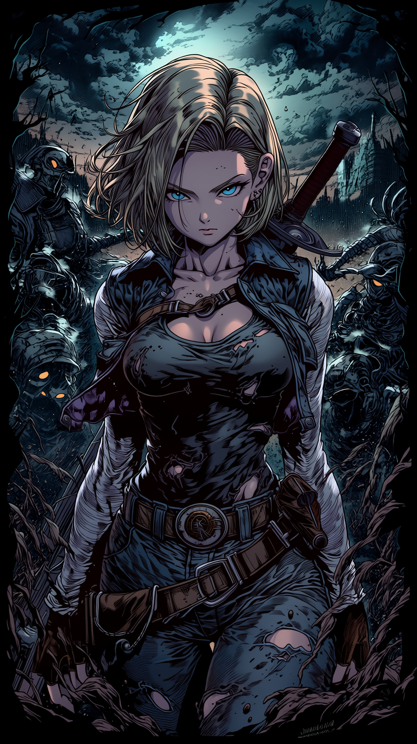 fond d'écran Android 18 gratuit pour tablette android télécharger haute qualité