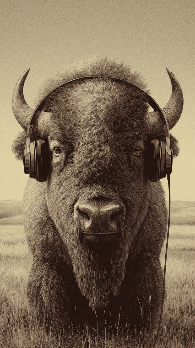 fond d'écran Bison téléphone Oppo télécharger gratuit