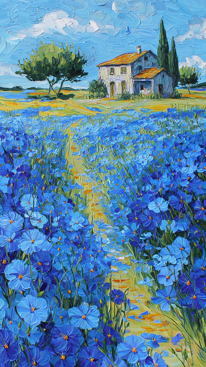 fond d'écran Linum lewisii de téléphone télécharger gratuit