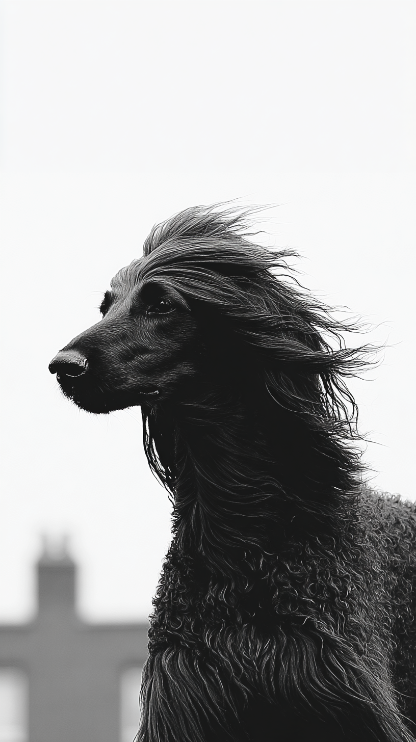 fond d'écran Lévrier afghan haute qualité pour tablette android gratuit