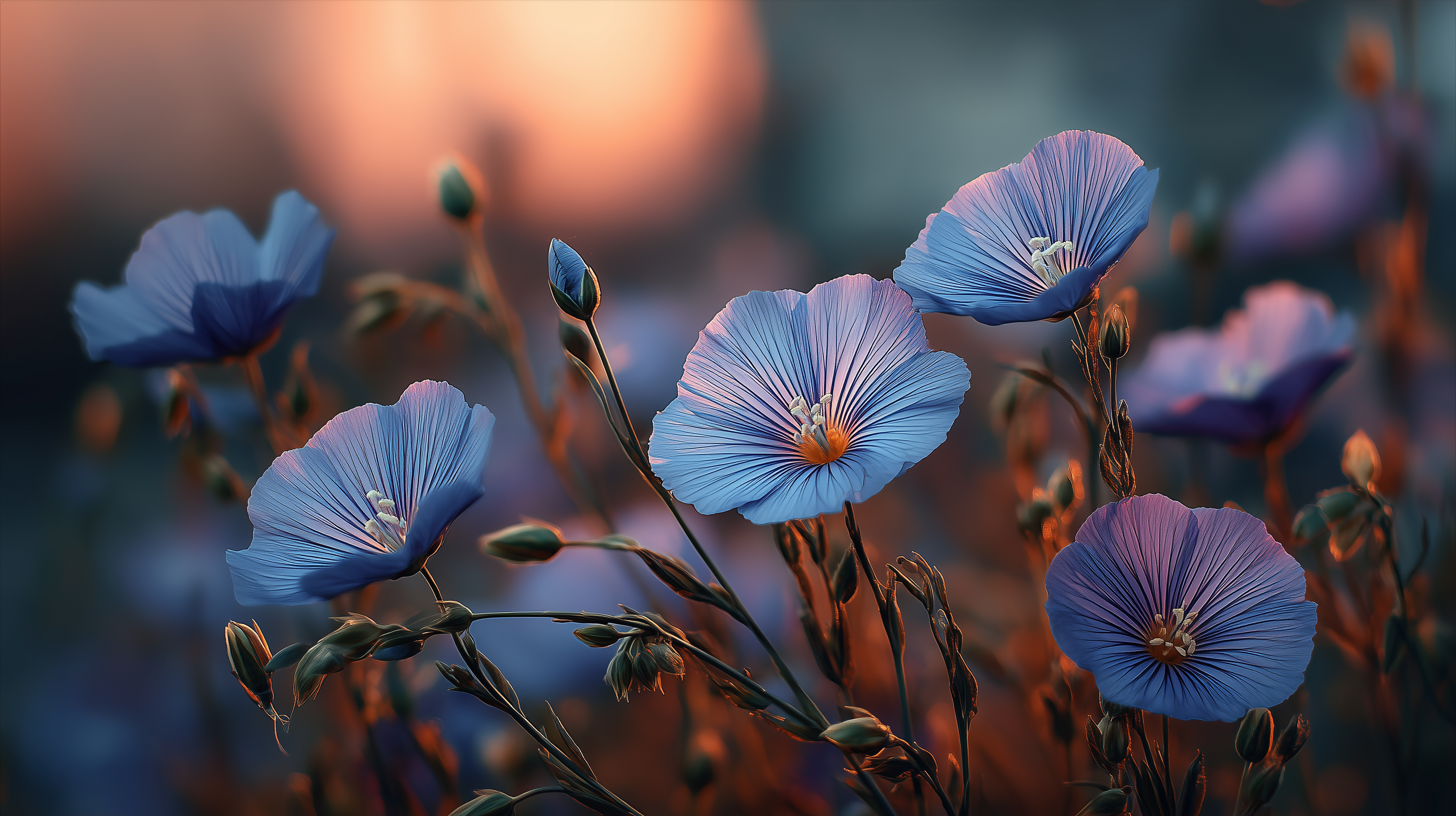 fond d'écran Linum lewisii 1440p hd téléchargement gratuit