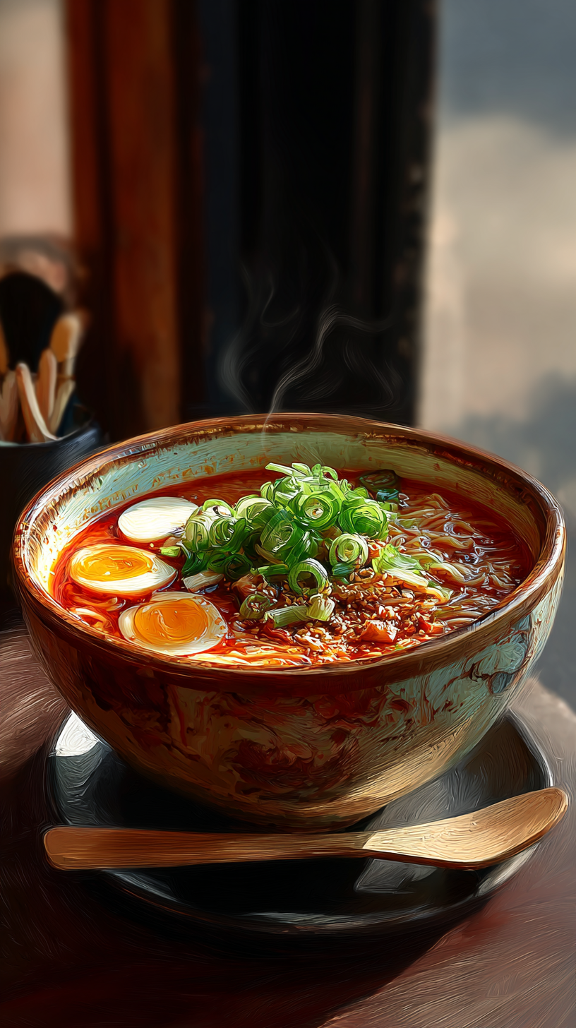 fond d'écran Rāmen iphone 17 pro max gratuit