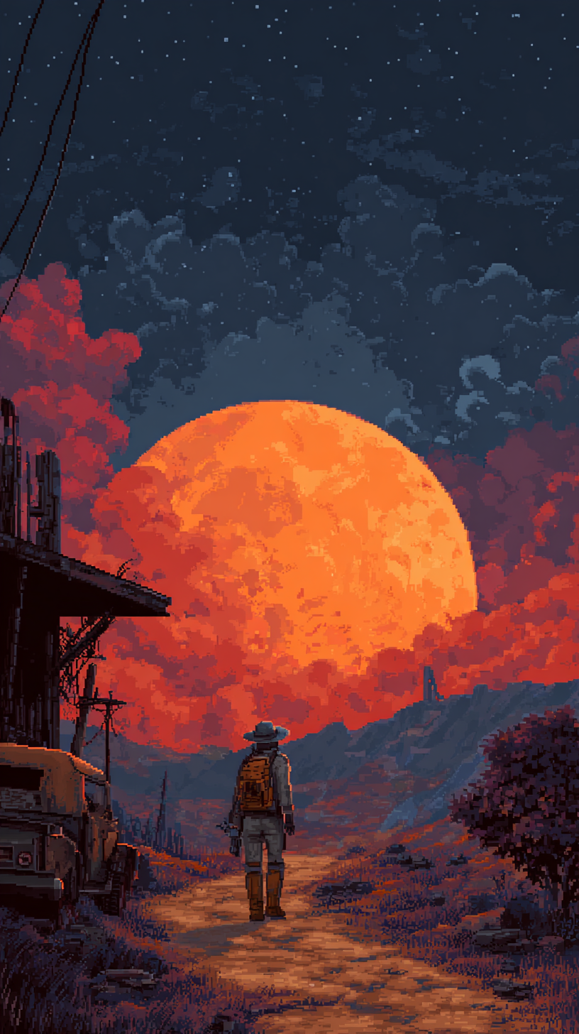 fond d'écran Terre en friche iphone 14 pro max gratuit