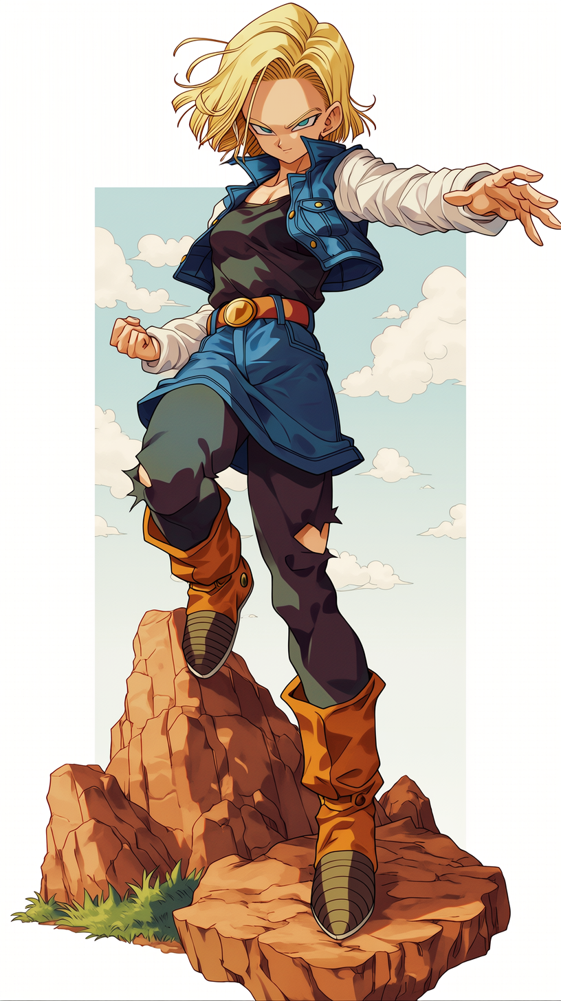fond d'écran Android 18 gratuit android gratuit