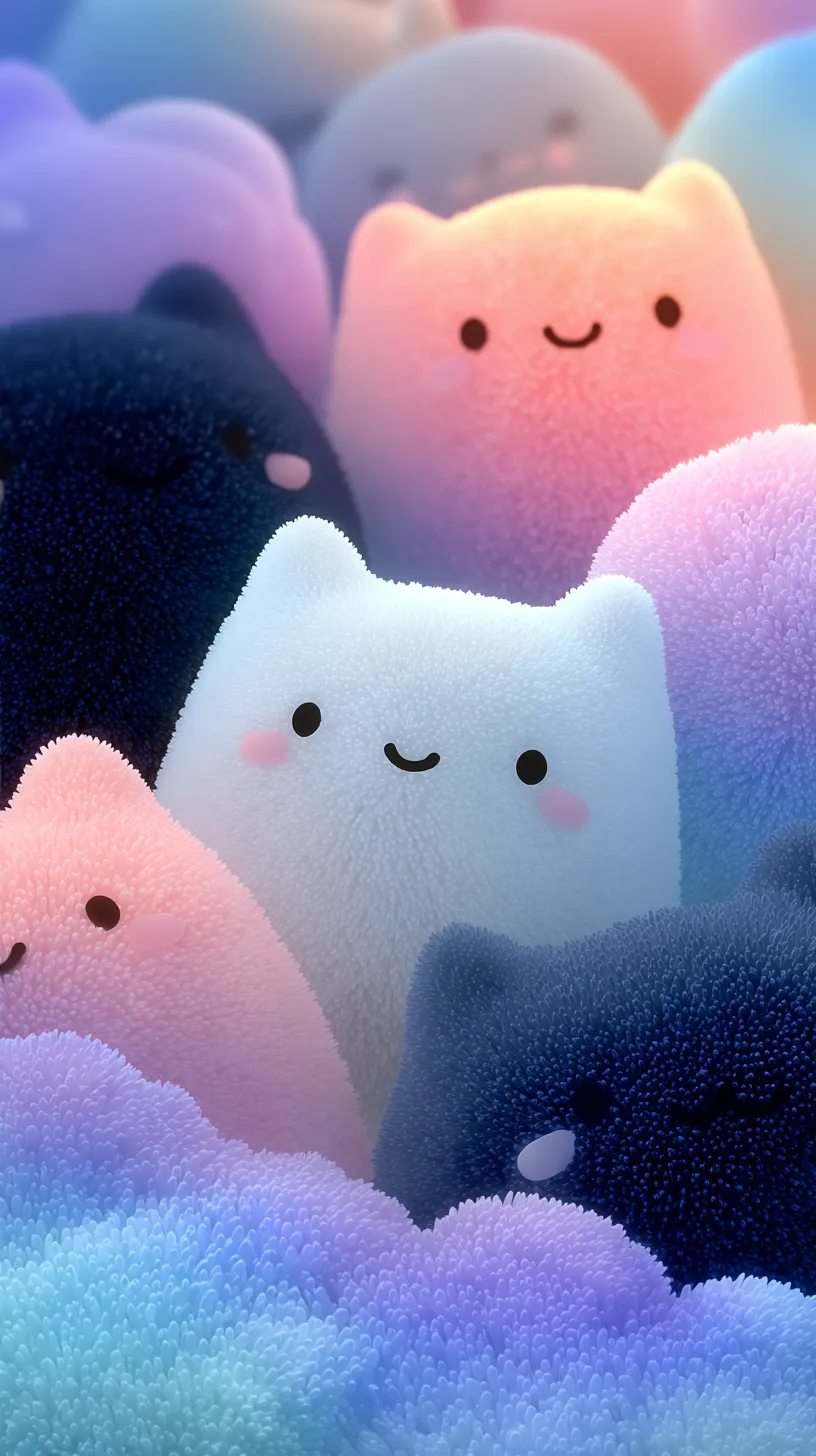 fond d'écran Kawaii Pastel updated pour iphone gratuit